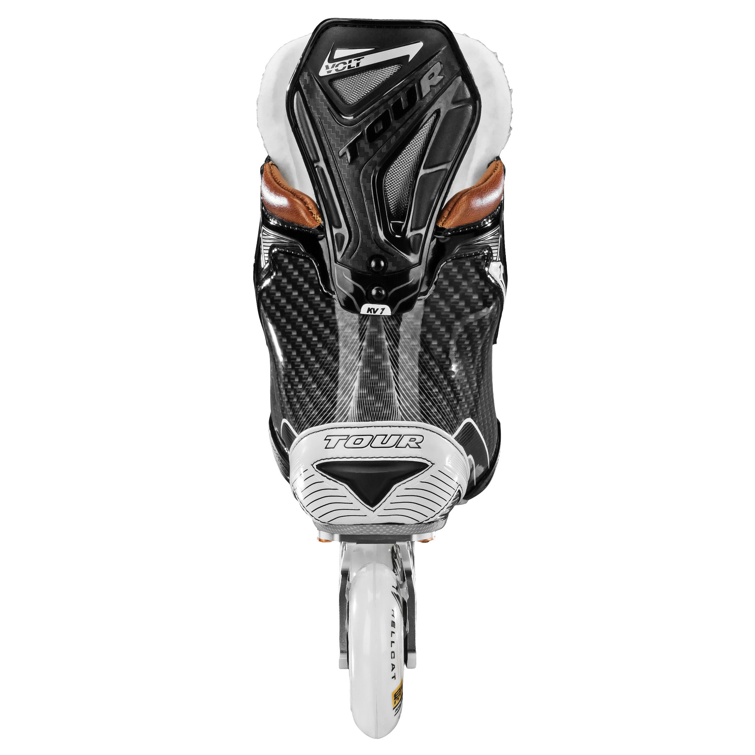 Volt KV1 Black Roller Hockey Skates - High Performance Inline Skates for Men & Women - Perfect for Street Hockey, Rink Play & Outdoor Skating