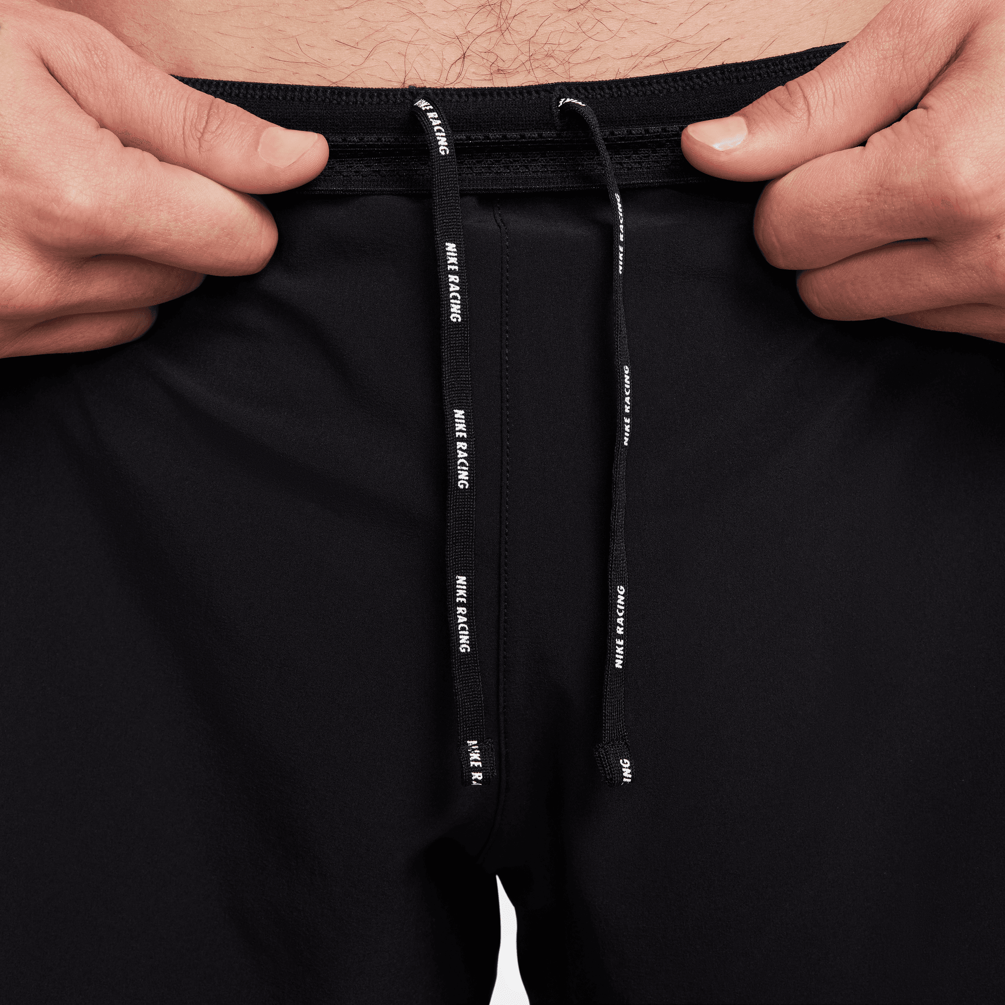 Men's Aeroswift DRI-FIT ADV 4 Lined Running Shorts - Breathable Quick-Dry Athletic Shorts for Men, Black/Summit White - Perfect for Jogging, Gym Workouts & Outdoor Sports