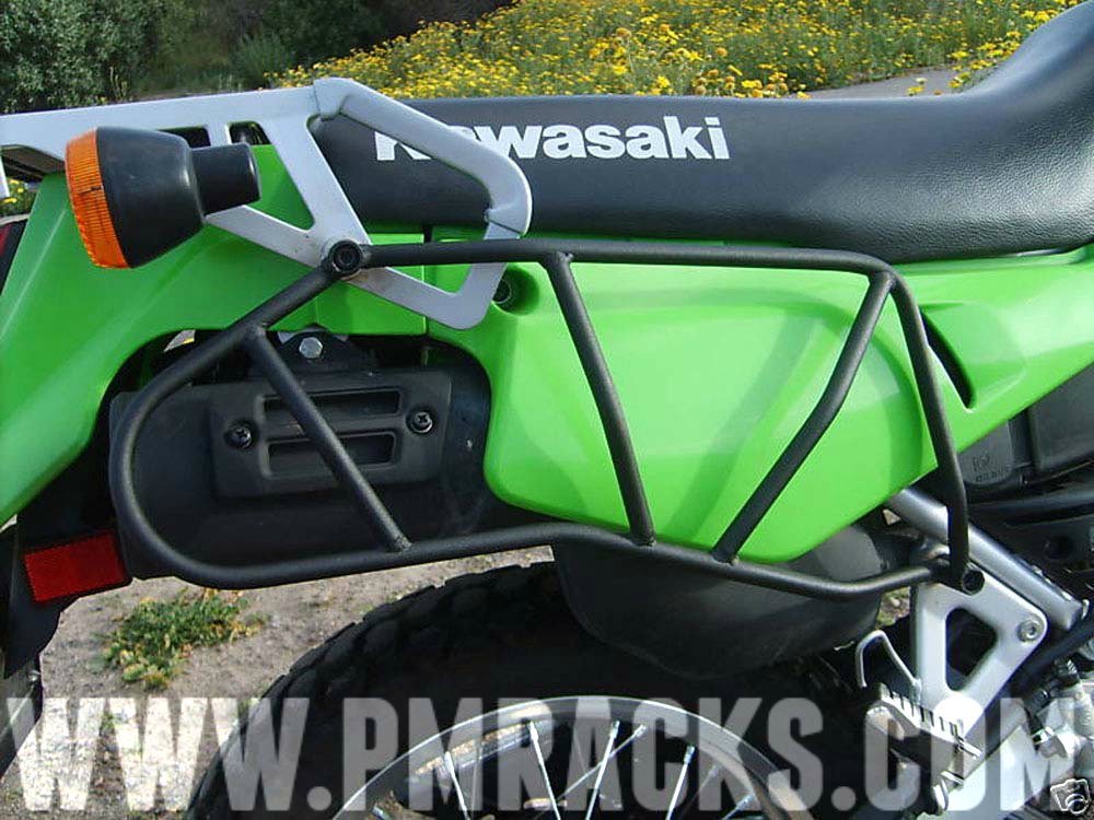 Kawasaki KLR650 Side Luggage Racks (1987-2007) - Durable Motorcycle Pannier Racks for Adventure Touring & Off-Road Travel