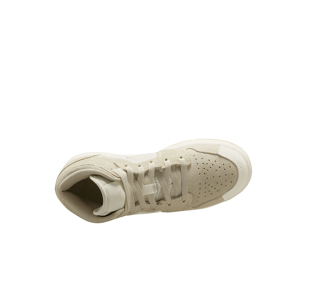AIR JORDAN 1 MID SE CRAFT (GS) Basketball Shoes for Women & Girls - Comfortable Sneakers for Running, Training & Casual Wear