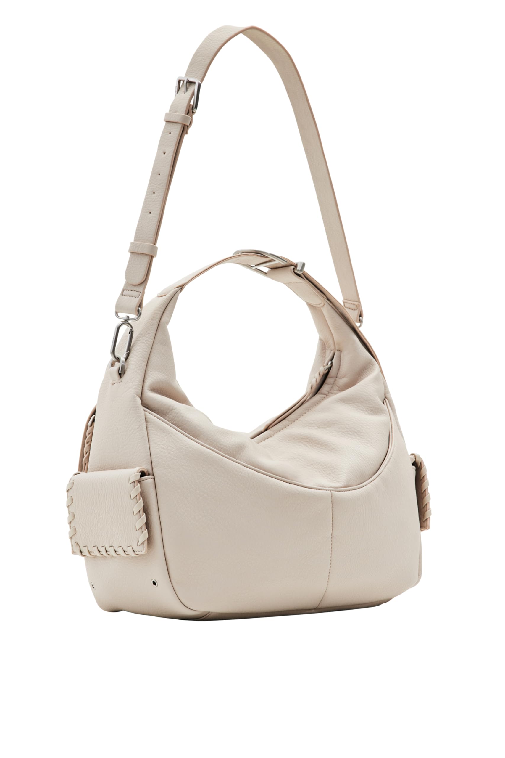 Desigual Women's Pu Leather Shoulder Bag - Stylish Crossbody Purse for Everyday Use, Work, and Travel