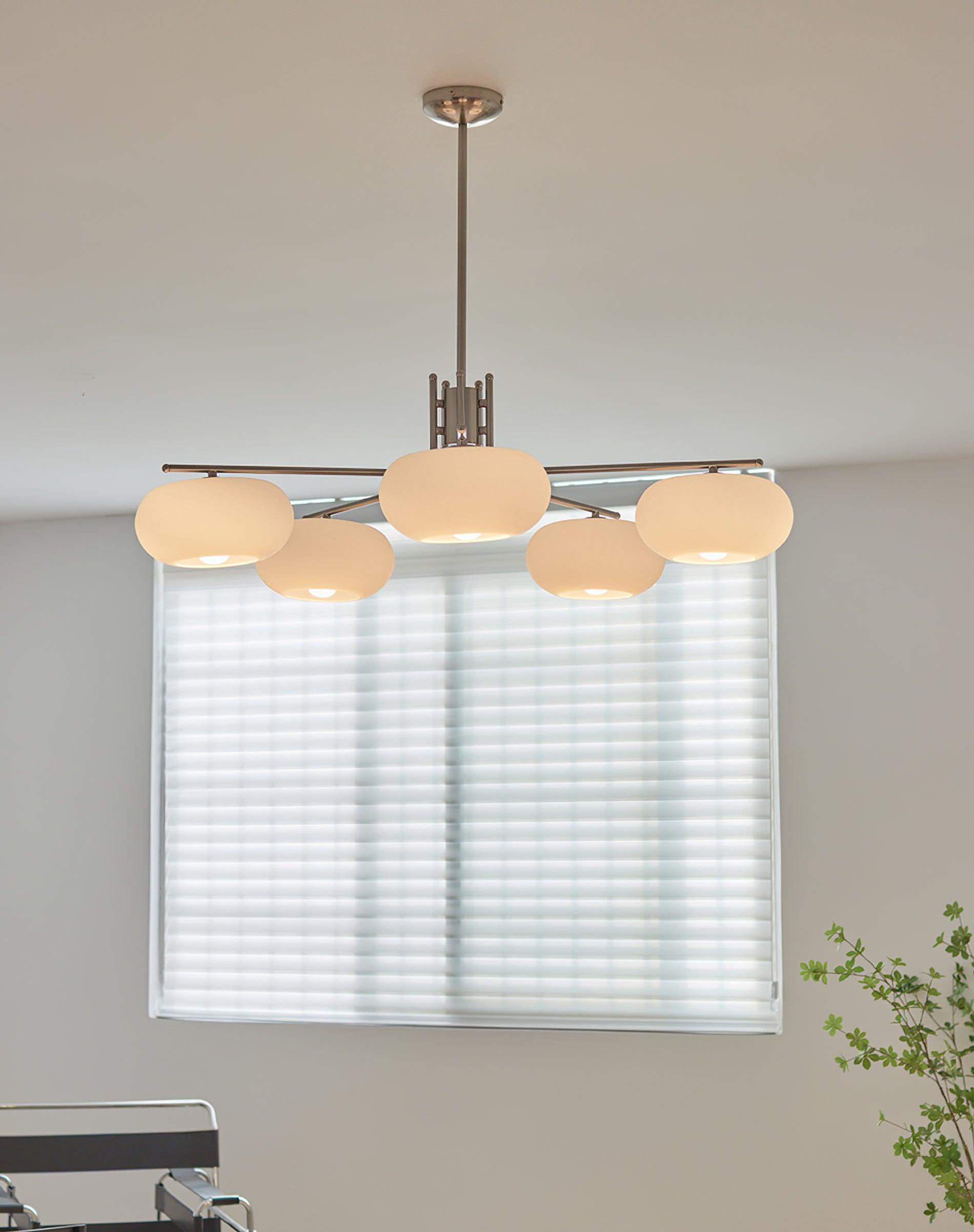 Brandon Chandelier - Elegant Crystal Ceiling Light Fixture for Dining Room, Living Room & Bedroom | Perfect for Home Decor & Wedding Events