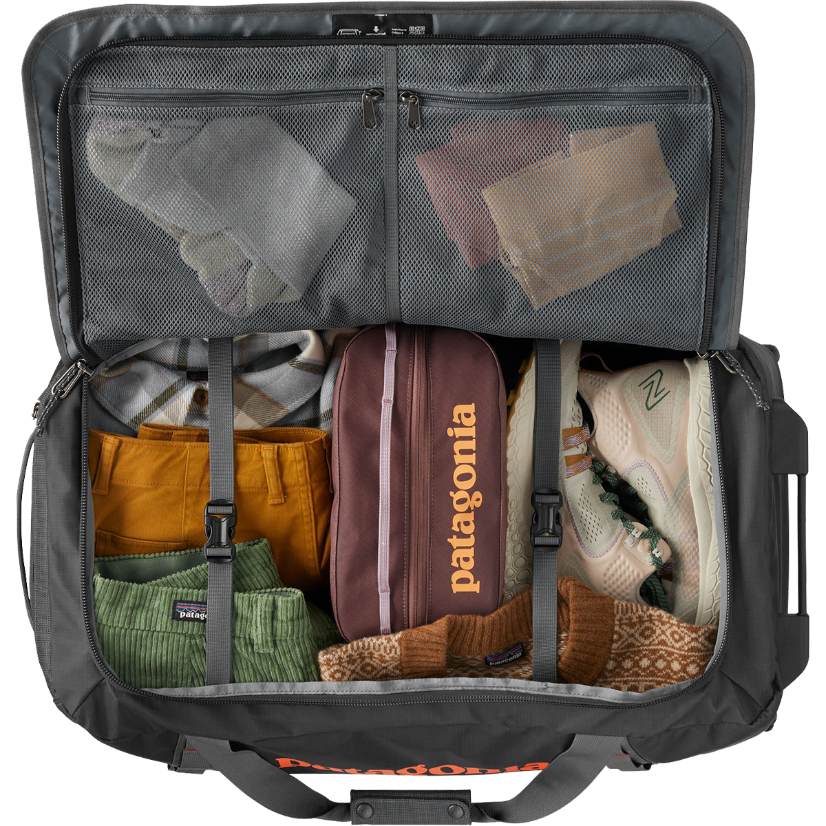 70L Black Hole Wheeled Duffle Bag - Waterproof Travel Duffel with Wheels for Camping, Gym, Business Trips & Outdoor Adventures