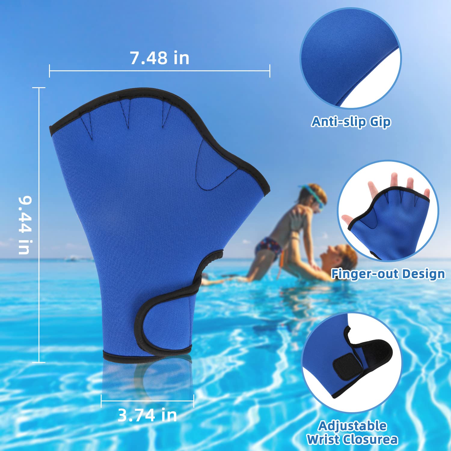 Premium Water Aerobics Set - Foam Dumbbells & Swim Cuffs for Pool Fitness, Aquatic Exercise Equipment - Ideal for Water Workouts, Swimming Training & Hydrotherapy Sessions
