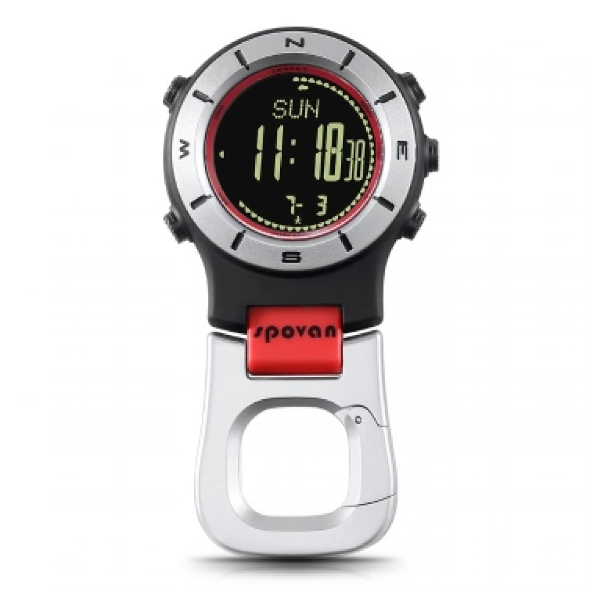 SPOVAN Smart Sports Watch with Altimeter for Hiking & Fishing