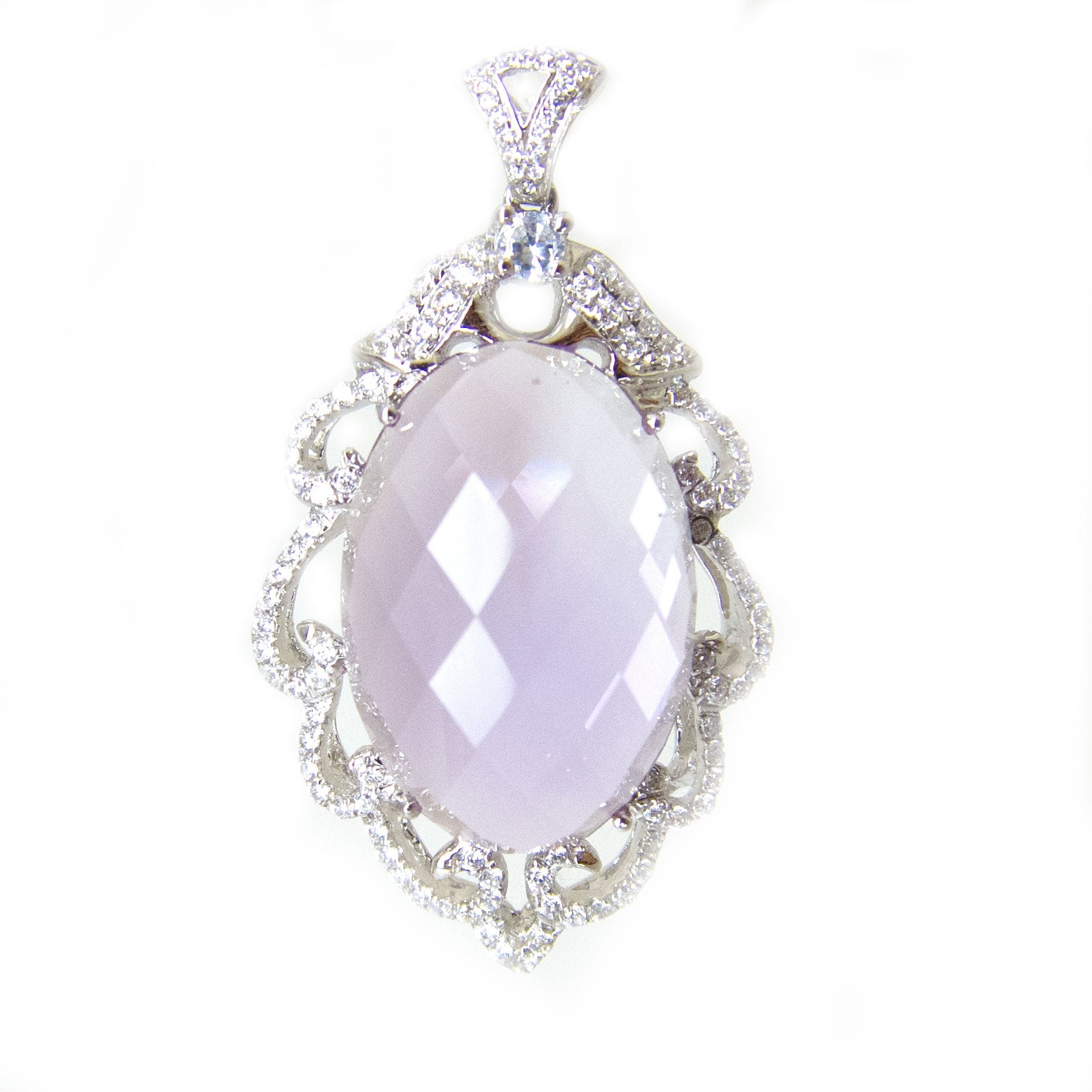 925 Sterling Silver Amethyst Pendant Necklace for Women - Elegant Purple Gemstone Jewelry Gift for Birthday, Anniversary & Valentine's Day