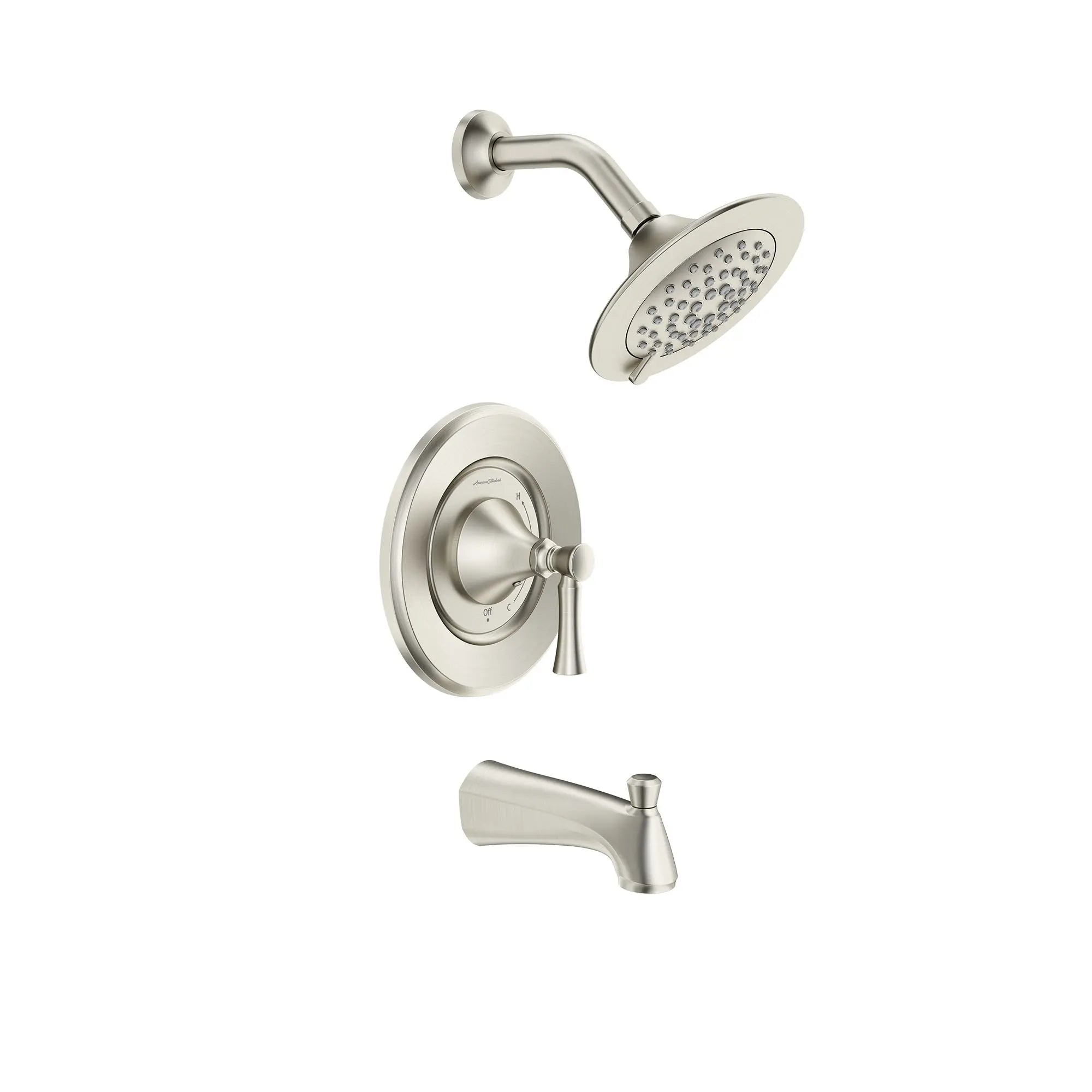 Chancellor® 1.8 GPM/6.8 LPM Tub and Shower Trim Kit with Ceramic Disc Valve Cartridge & Lever Handle - Perfect for Bathroom Renovation and Modern Home Upgrades