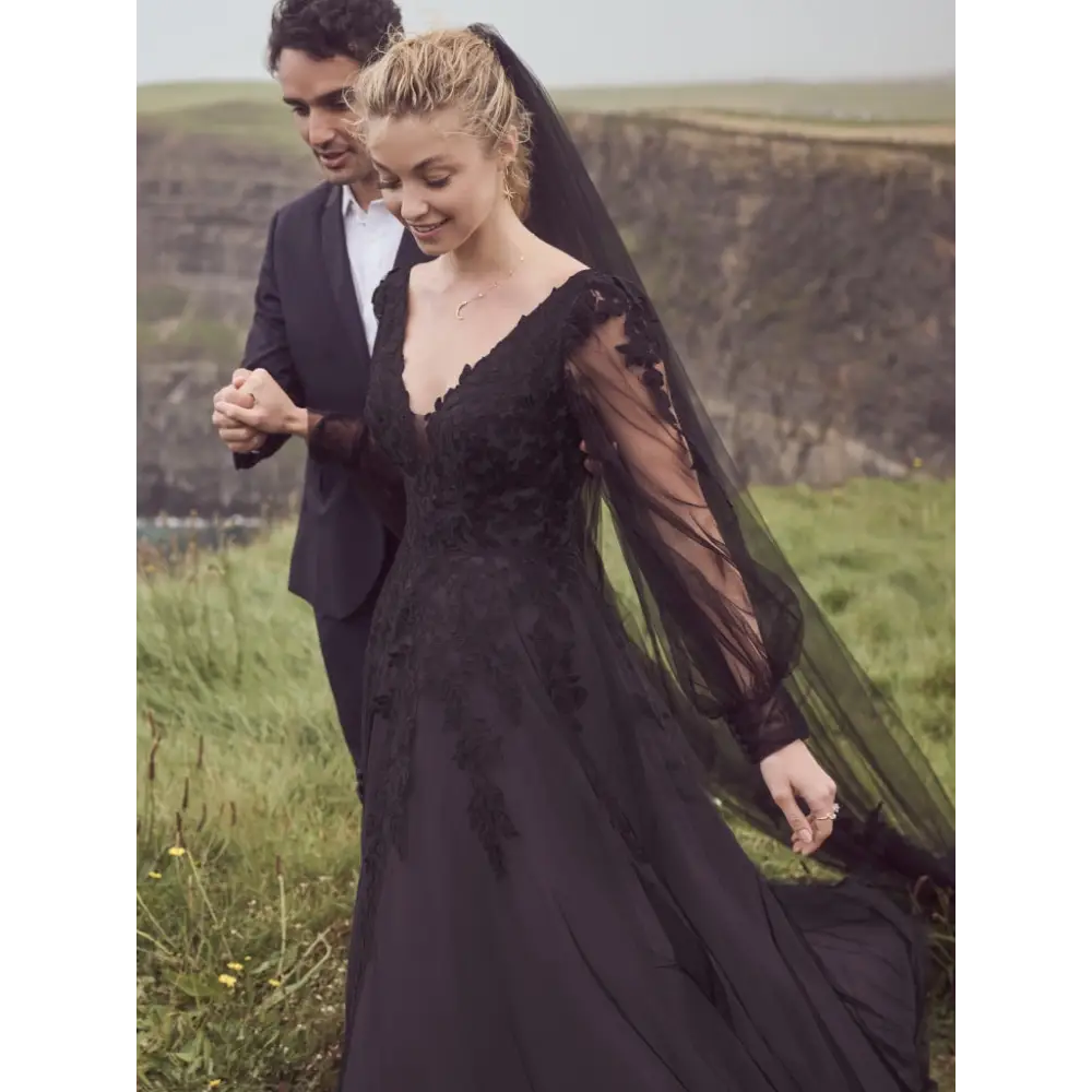 Rebecca Ingram Alexandria Veil - Elegant Wedding Veil for Brides | Perfect for Church, Beach & Outdoor Ceremonies