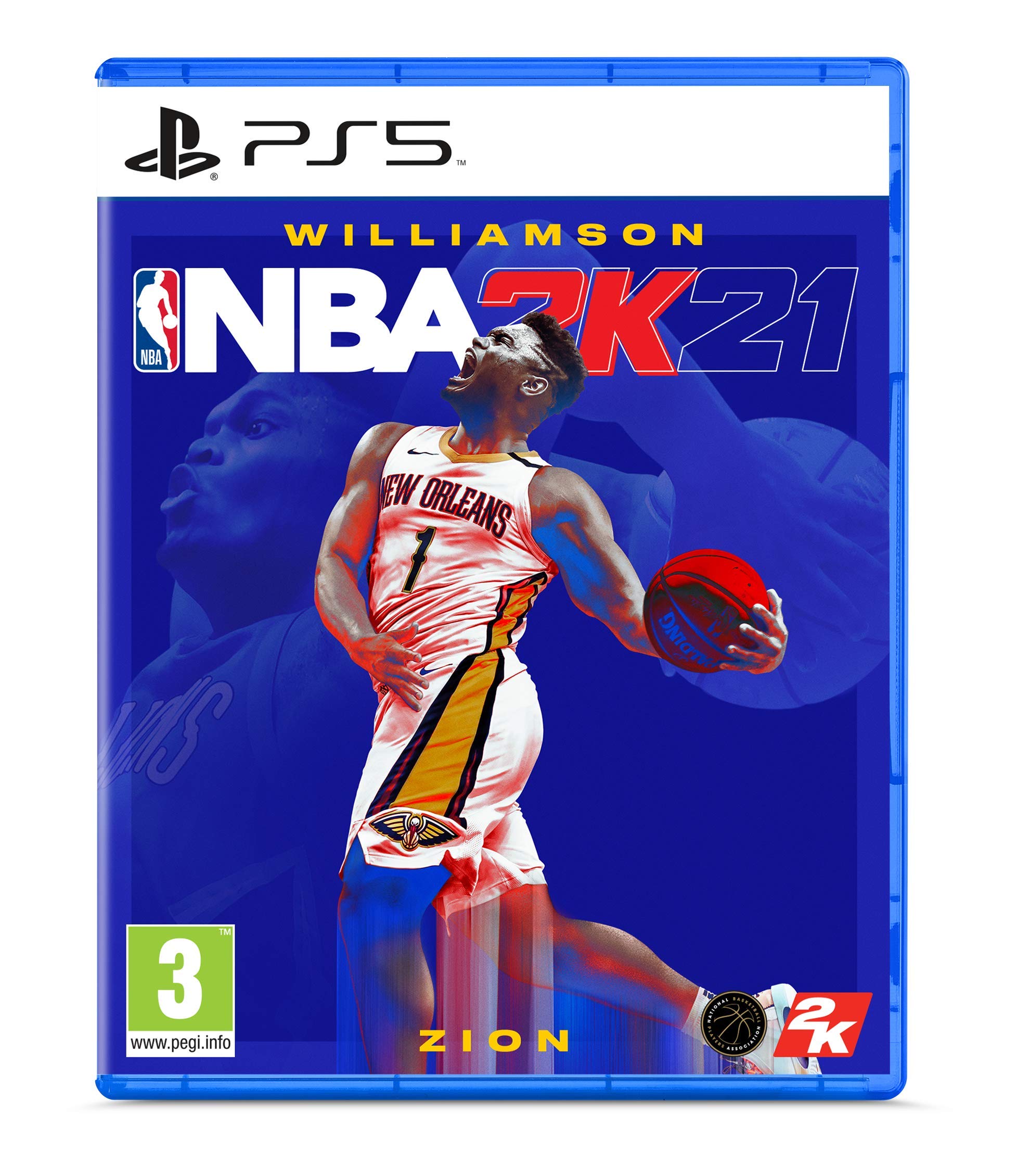 NBA 2K21 Basketball Video Game for PlayStation 5 (PS5) - Official Edition with AT-PEGI Rating | Perfect for Sports Fans, Gaming Enthusiasts & Competitive Players