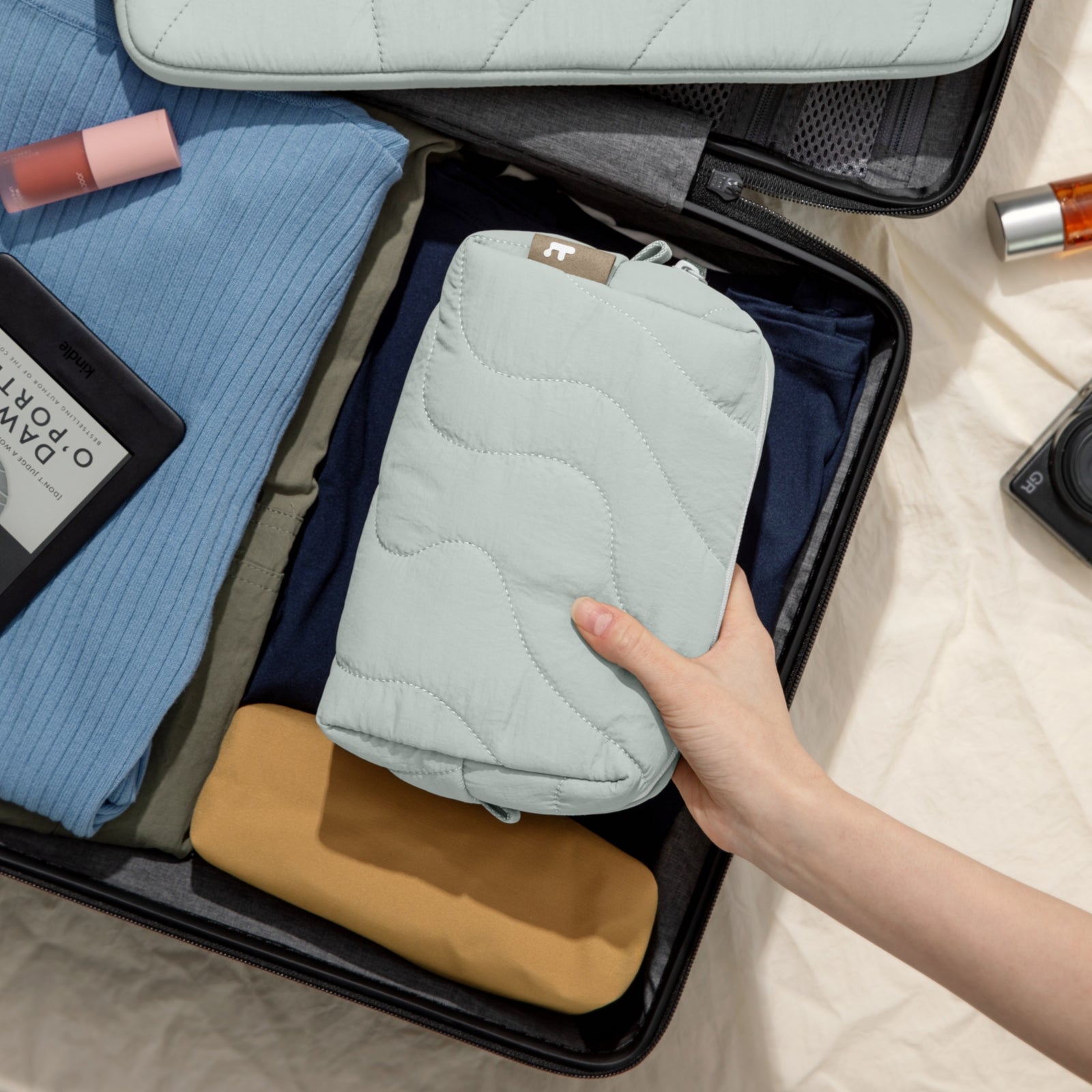 Terra A27 Portable Pouch - Lightweight & Durable Travel Organizer for Toiletries, Cosmetics & Essentials | Perfect for Camping, Gym & Everyday Carry