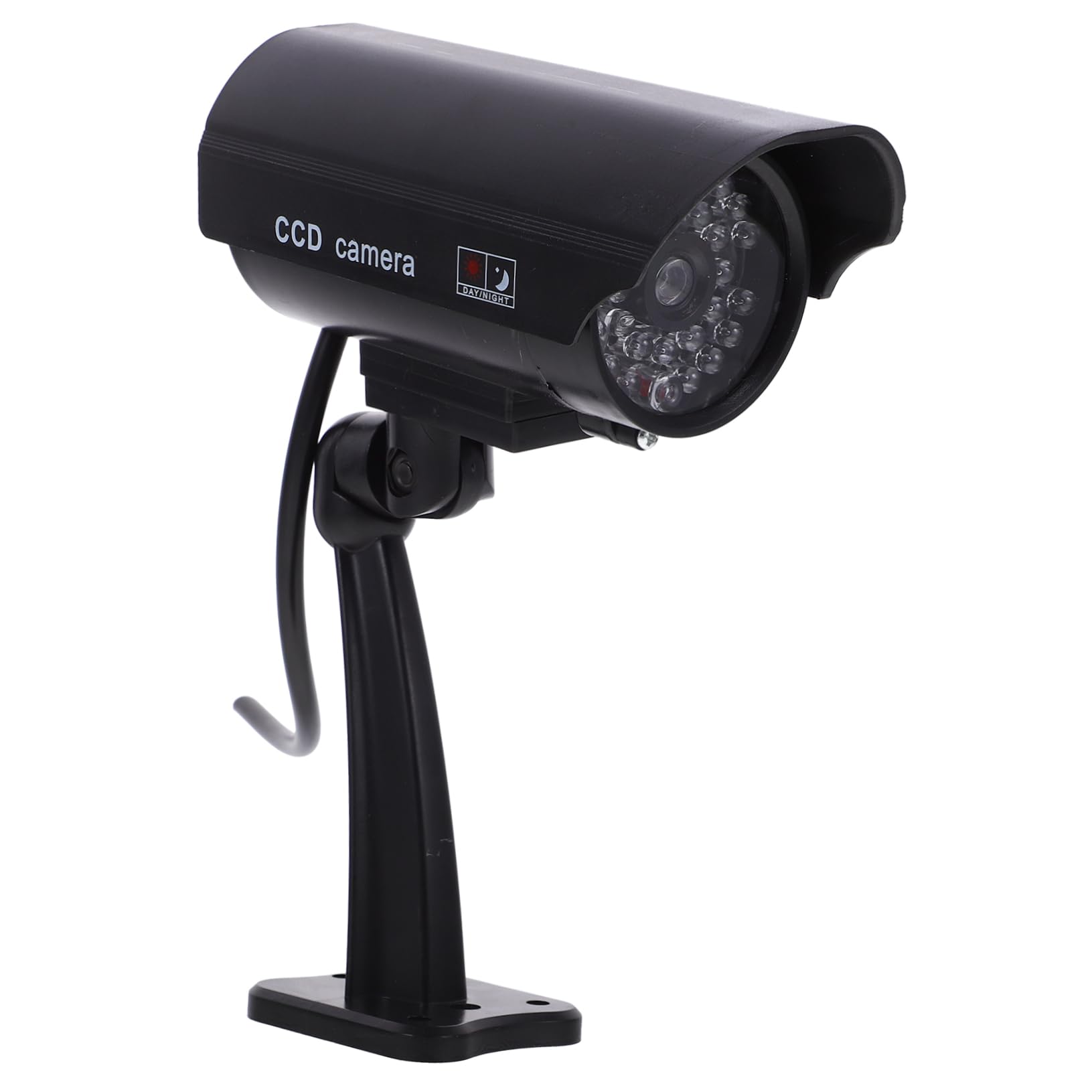 Artibetter 2 Pack Fake Security Camera - High Simulation Dome Dummy Camera with Solar Panel or AAA Rechargeable Batteries, Waterproof & Weatherproof for Home, Office, and Outdoor Surveillance