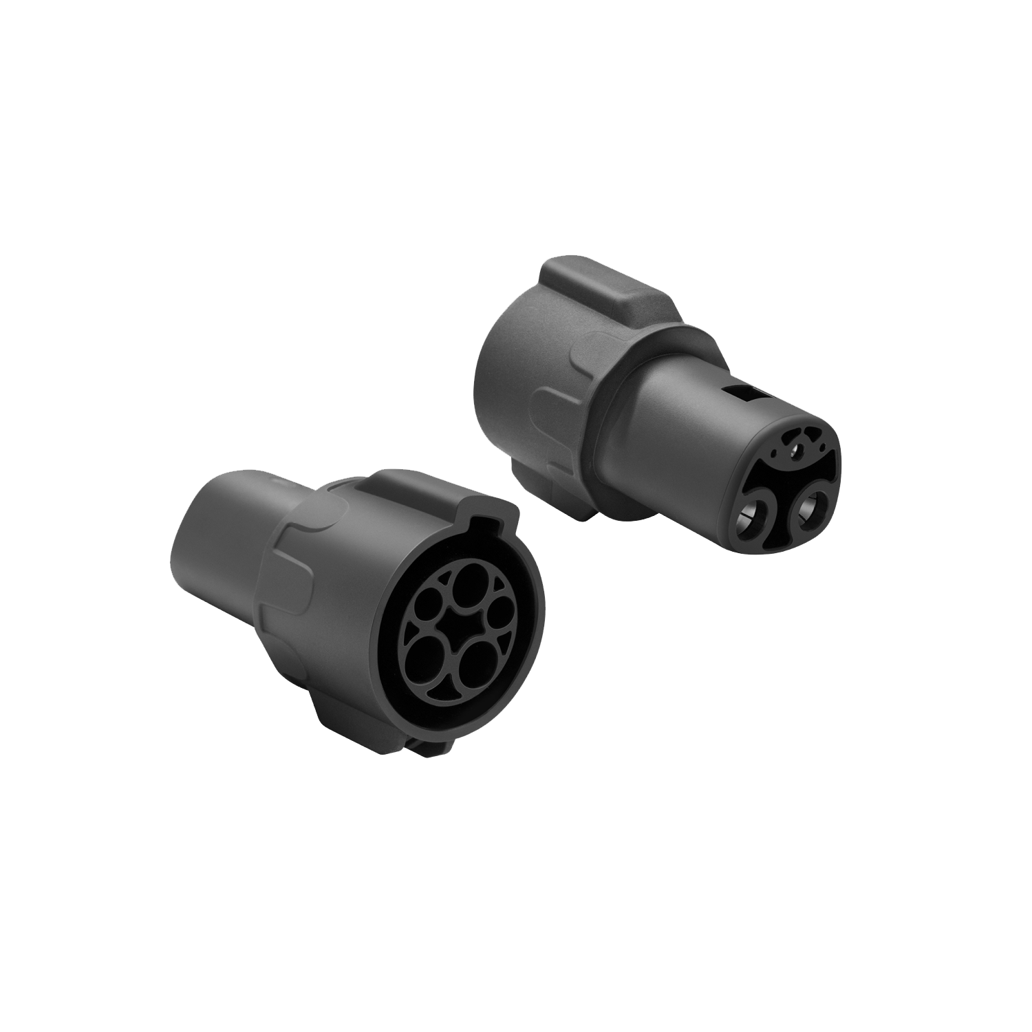 EcoFlow PowerPulse J1772 to NACS EV Charger Adapter - Compatible with Tesla & Other Electric Vehicles - Perfect for Home & Public Charging Stations