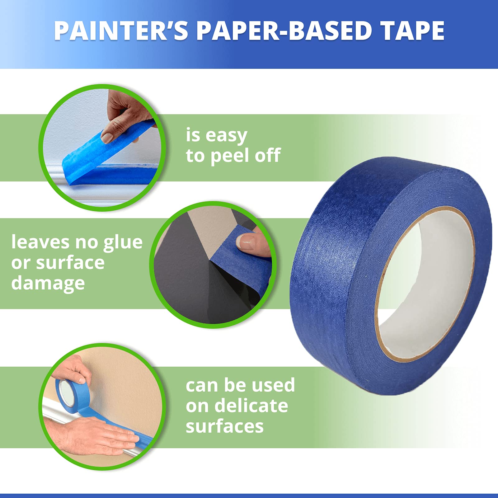 IDL Packaging Masking Paper and Tape Set - 12