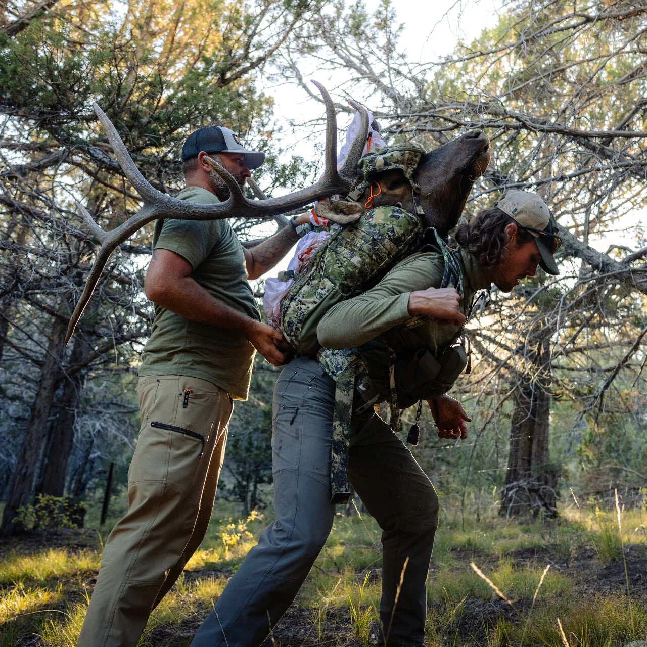 Eberlestock X2 Hunting Backpack with Meat Hauler - Durable Tactical Pack for Big Game Hunting, Camping & Outdoor Adventures