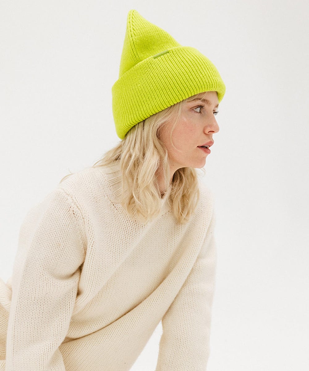 Lou Oversized Knit Beanie - Soft Chunky Winter Hat for Women & Men - Perfect for Cold Weather, Skiing, and Outdoor Activities