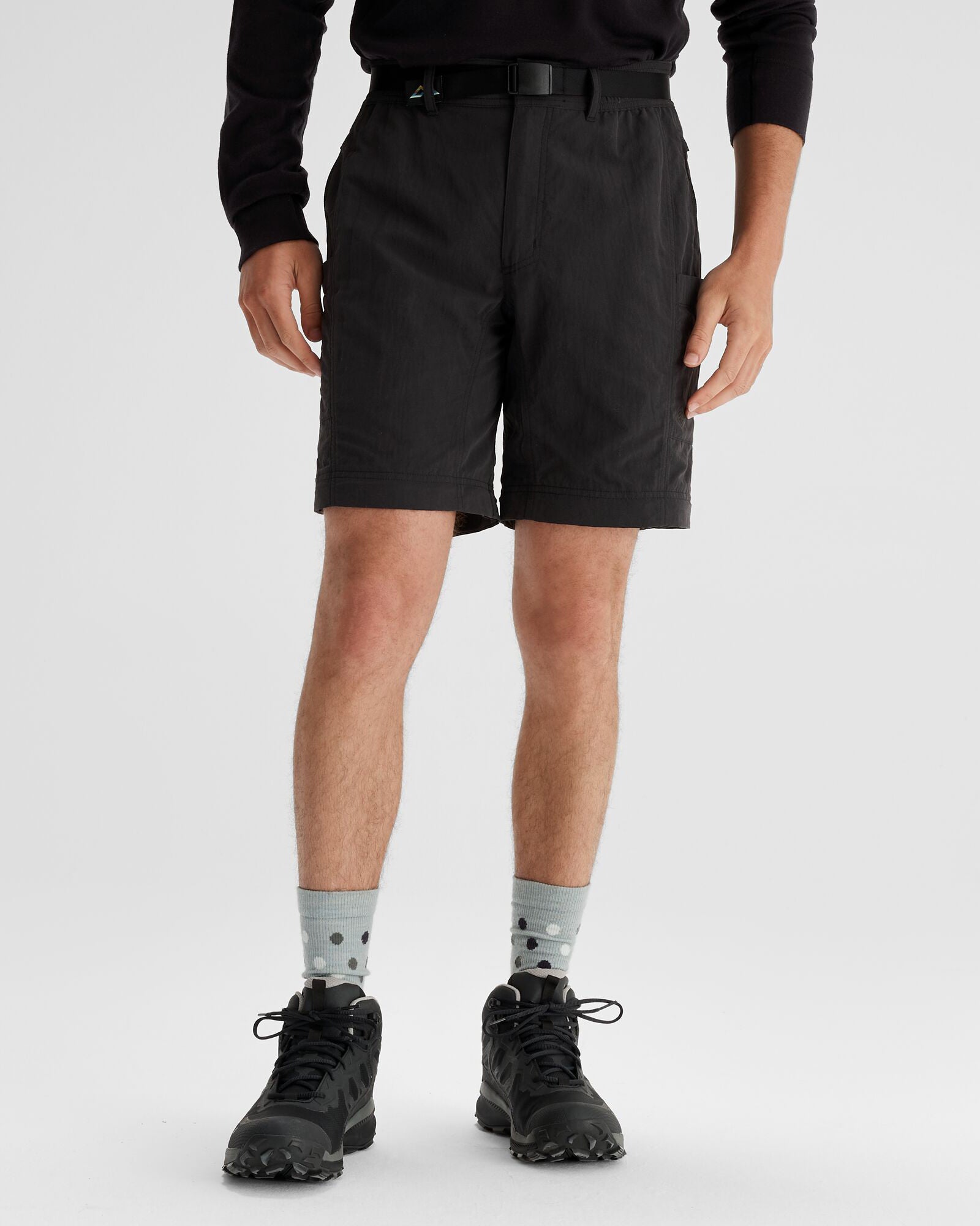 Men's EVRY Day Convertible Pants - Quick-Dry Travel Hiking Pants with Zip-Off Legs (Black) - Perfect for Outdoor Adventures, Camping & Travel