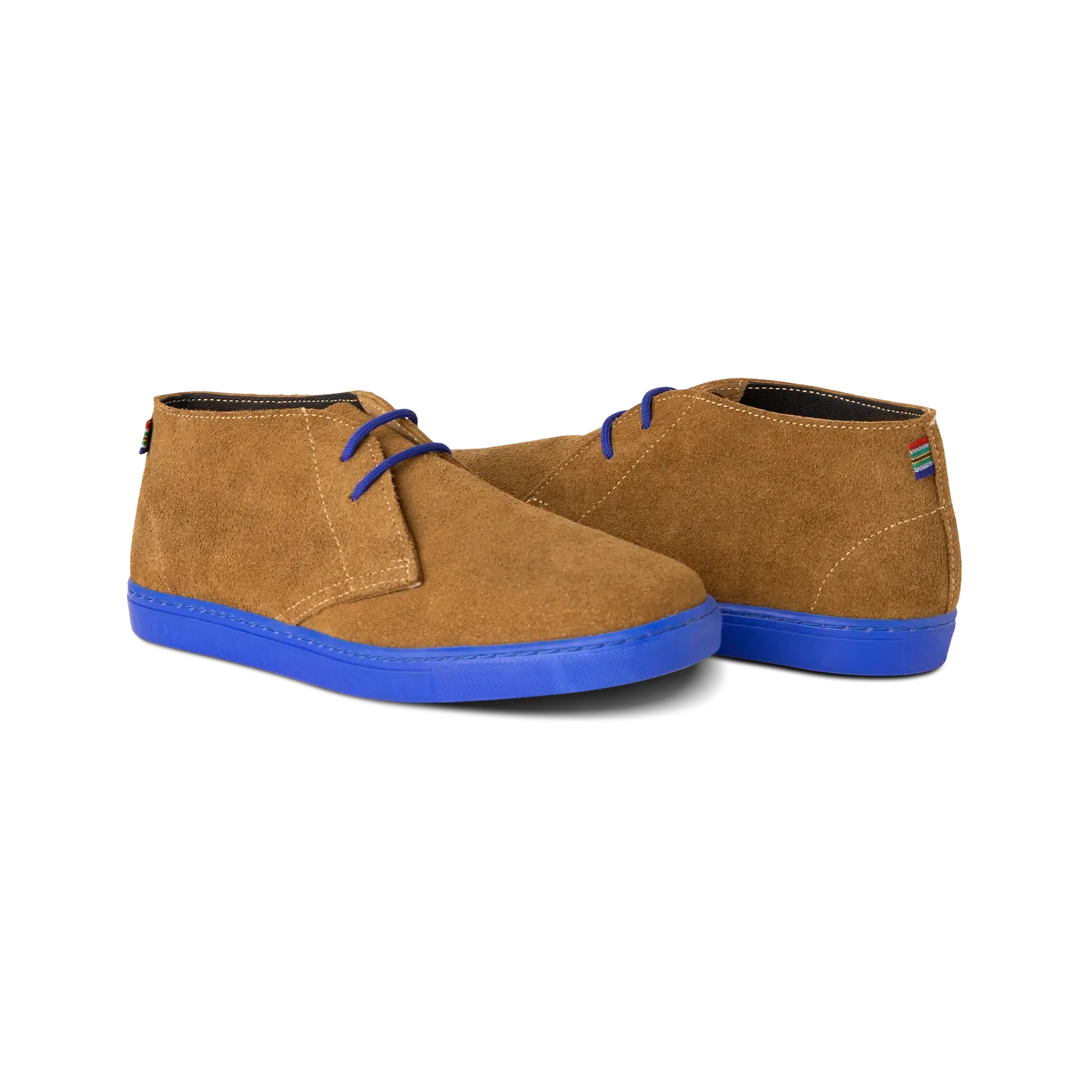Veldskoen Long Sleeve Sneakers - Premium Leather Shoes with Blue Sole | Comfortable & Stylish for Casual Wear, Outdoor Activities & Travel