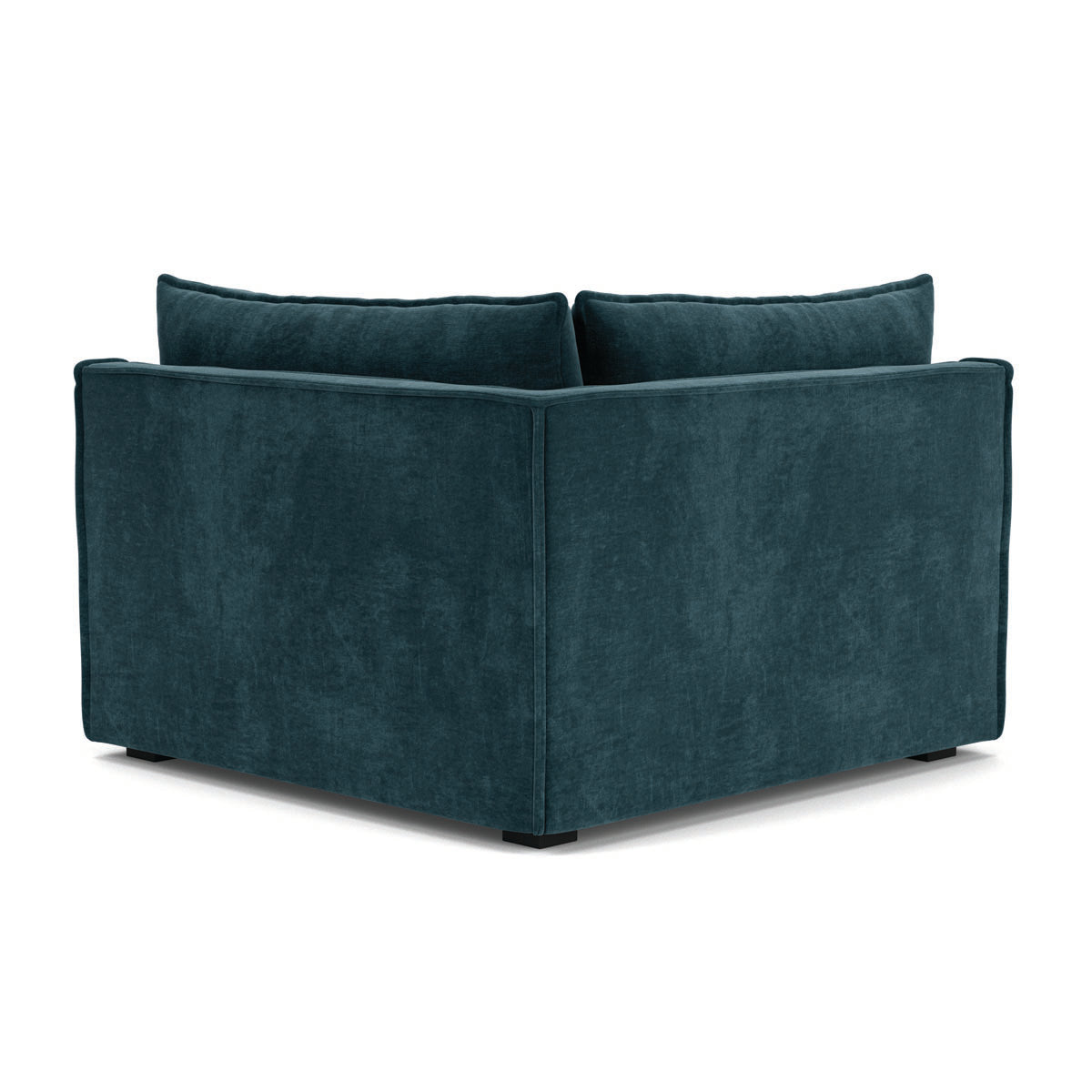 Stylish Daphne Fabric Left Corner Modular Sofa - 1 Seater Modern Living Room Furniture for Small Spaces & Apartments