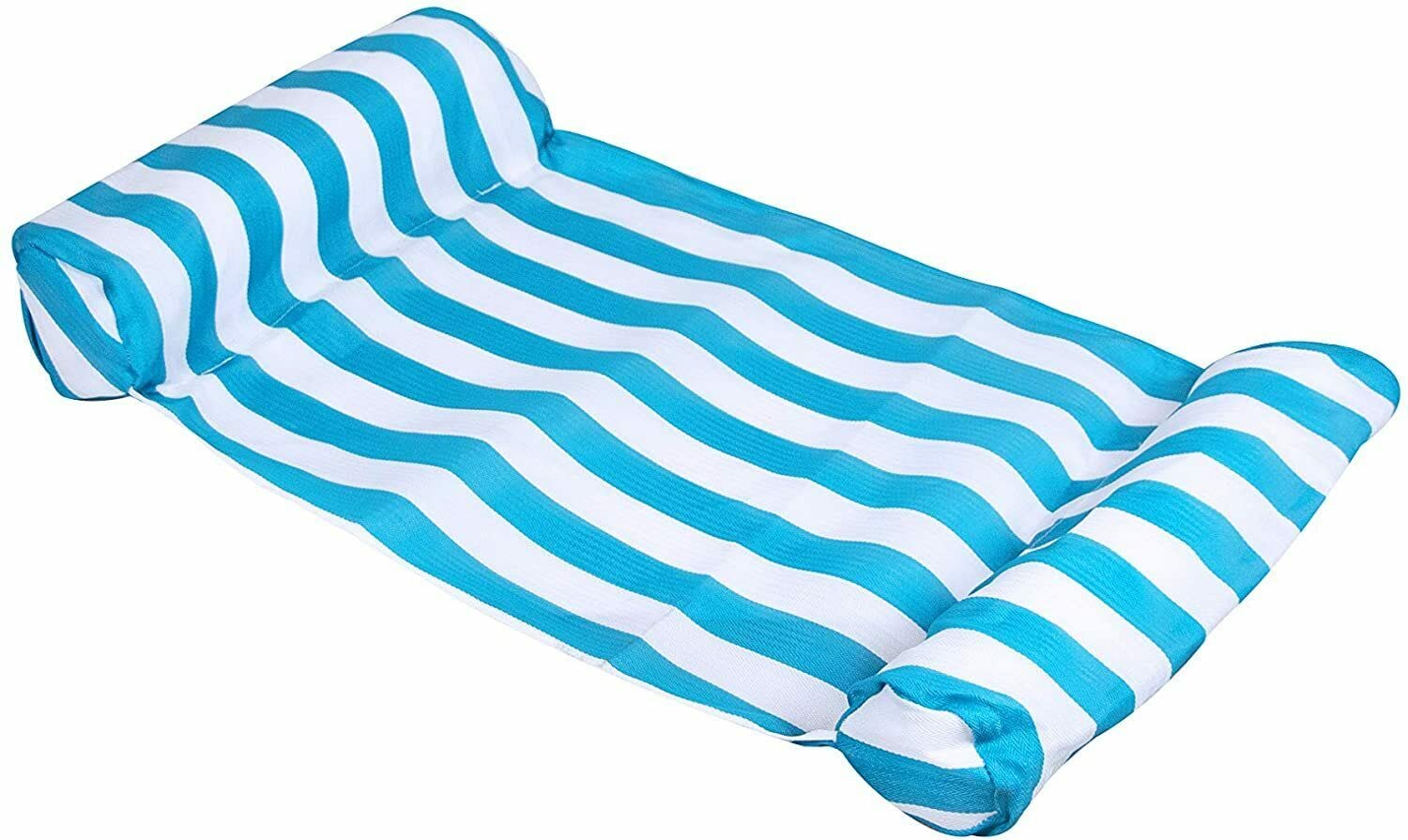 Premium Floating Pool Lounge Chair - LODOICEA 9044 Water Hammock for Swimming Pools, Lakes & Beach Relaxation | Comfortable Inflatable Pool Float for Adults & Kids | Perfect for Sunbathing, Lounging & Summer Fun