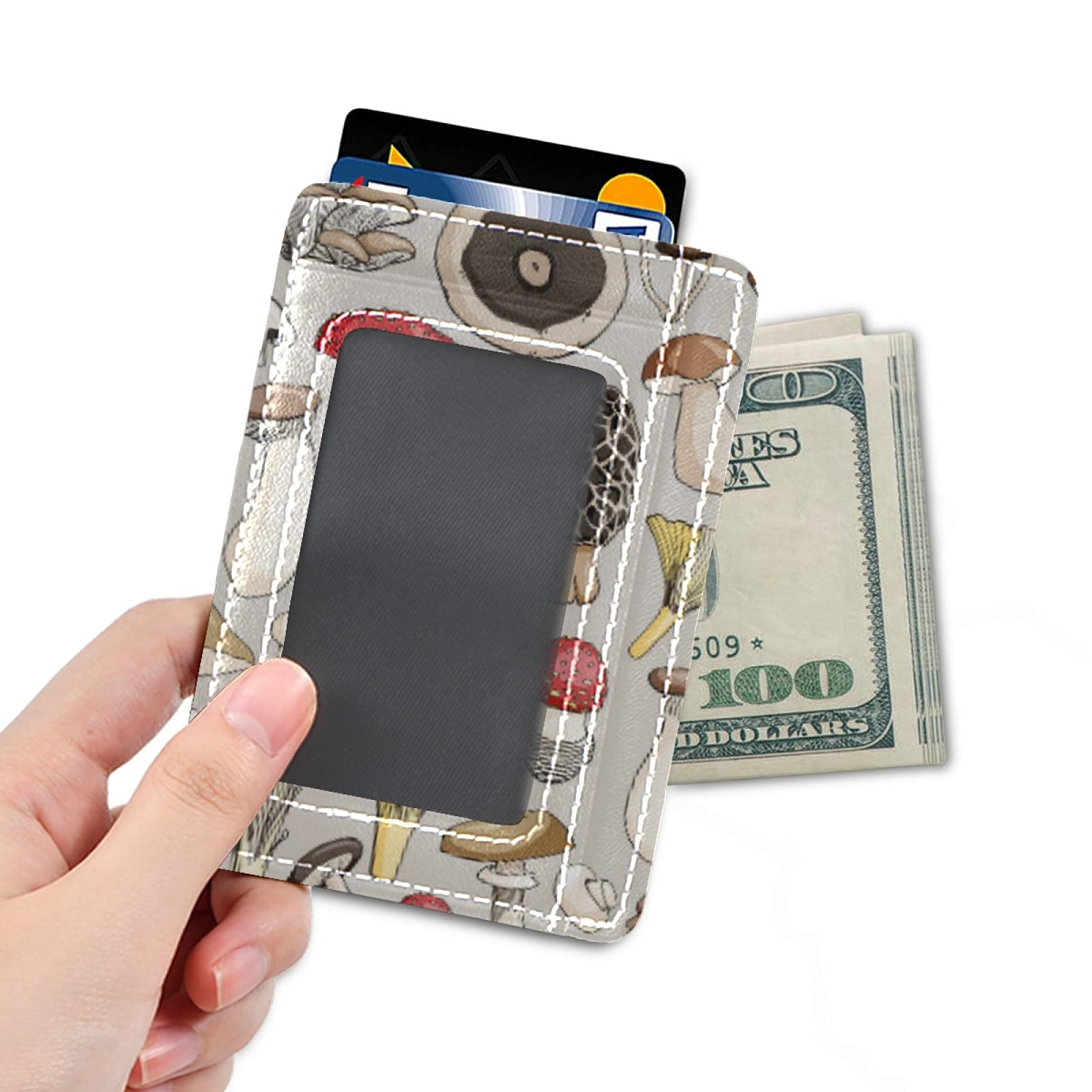 Slim RFID Blocking Leather Wallet - Minimalist Card Holder for Men & Women | Travel & Daily Use