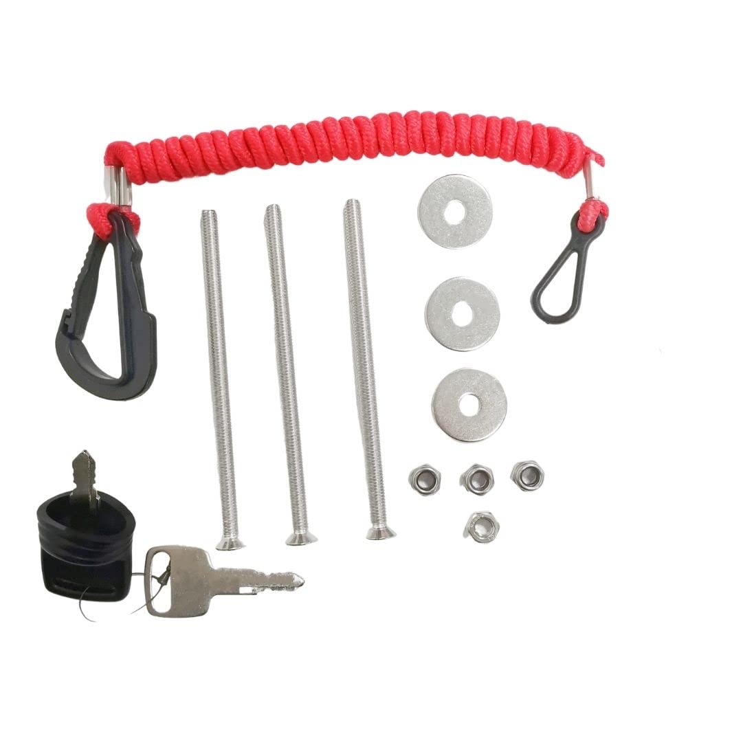 Mercury Outboard Engine Throttle Remote Control Box - Side Mounted 4-Stroke 14-Pin with 5m Harness & Power Trim Switch for Boating & Marine Applications