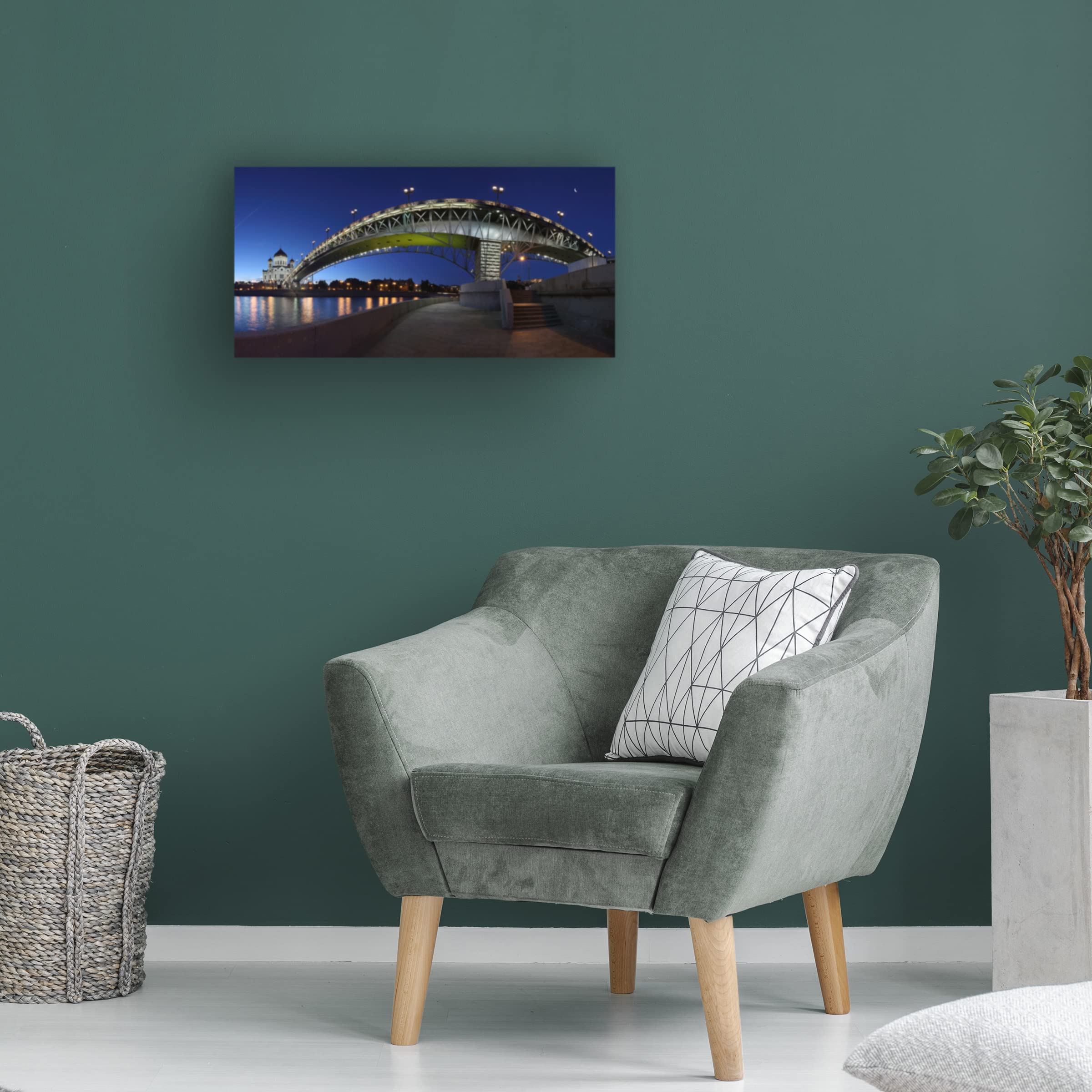 Victoria Ivanova '15 Minutes Before The Dawn' Canvas Wall Art Print - Modern Home Decor for Living Room, Bedroom & Office - Trademark Fine Art Collection