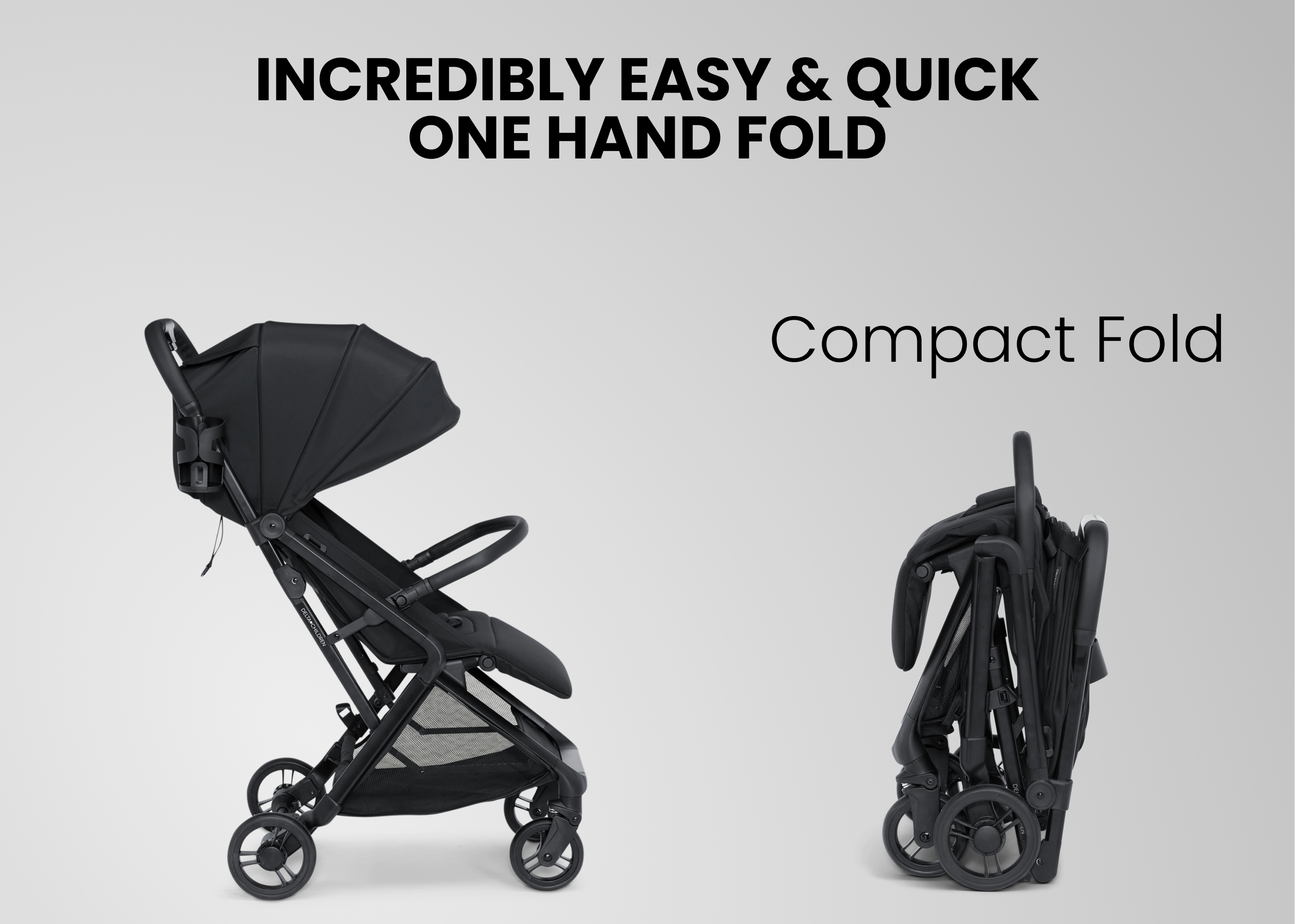 Icon Ultra Compact Lightweight Stroller for Everyday Use & Travel - Perfect for City Walks, Shopping, and Family Outings