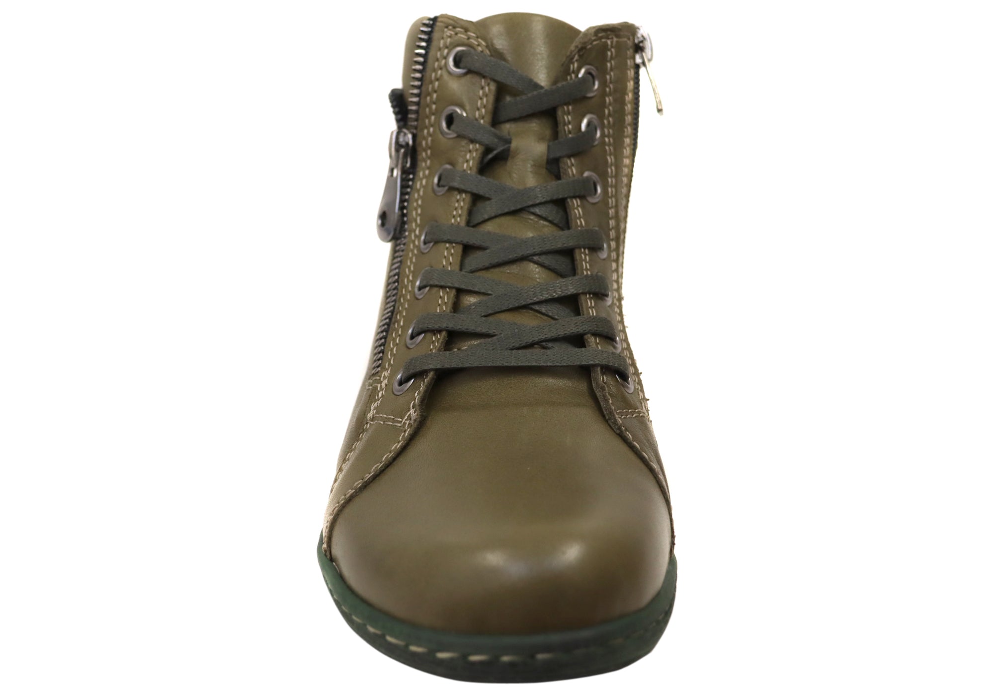Orizonte Zoni Women's European Comfortable Leather Ankle Boots - Stylish & Comfortable for Work, Travel & Everyday Wear