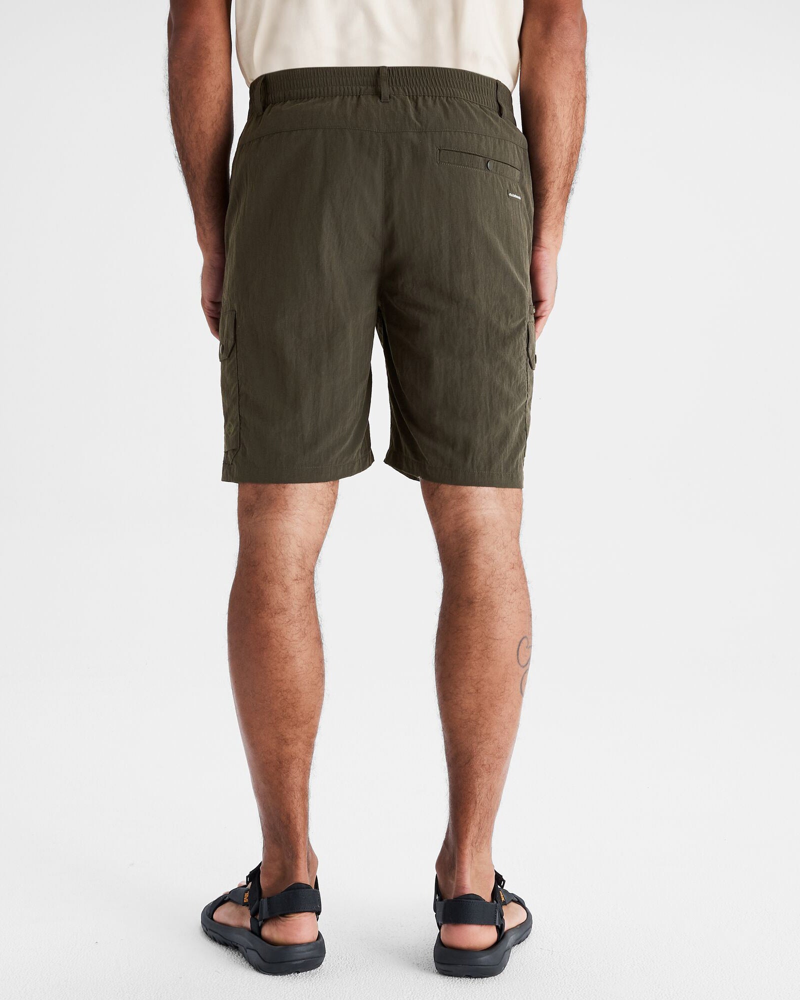 Men's EVRY Day Cargo Shorts - Comfortable Casual Outdoor Shorts with Multiple Pockets | Perfect for Hiking, Camping & Summer Activities (Dark Moss)