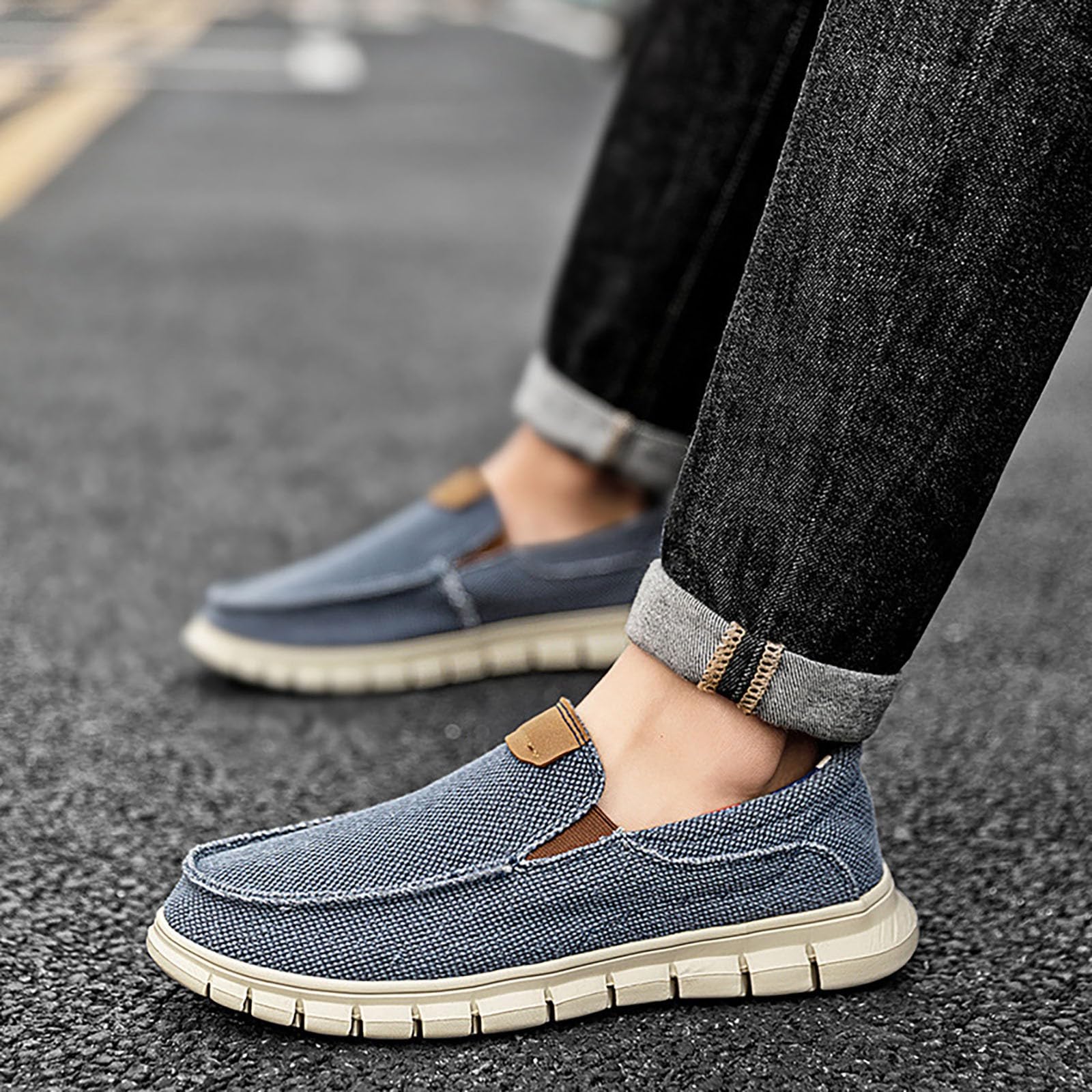 **Women's Wide Width Tennis Sneakers - Breathable Mesh Knit Orthopedic Shoes for Gym, Walking & Outdoor Activities - Arch Support Slip-On Comfort for Women & Men**    *(Perfect for Running, Workouts, Casual Wear & All-Day Comfort!)*