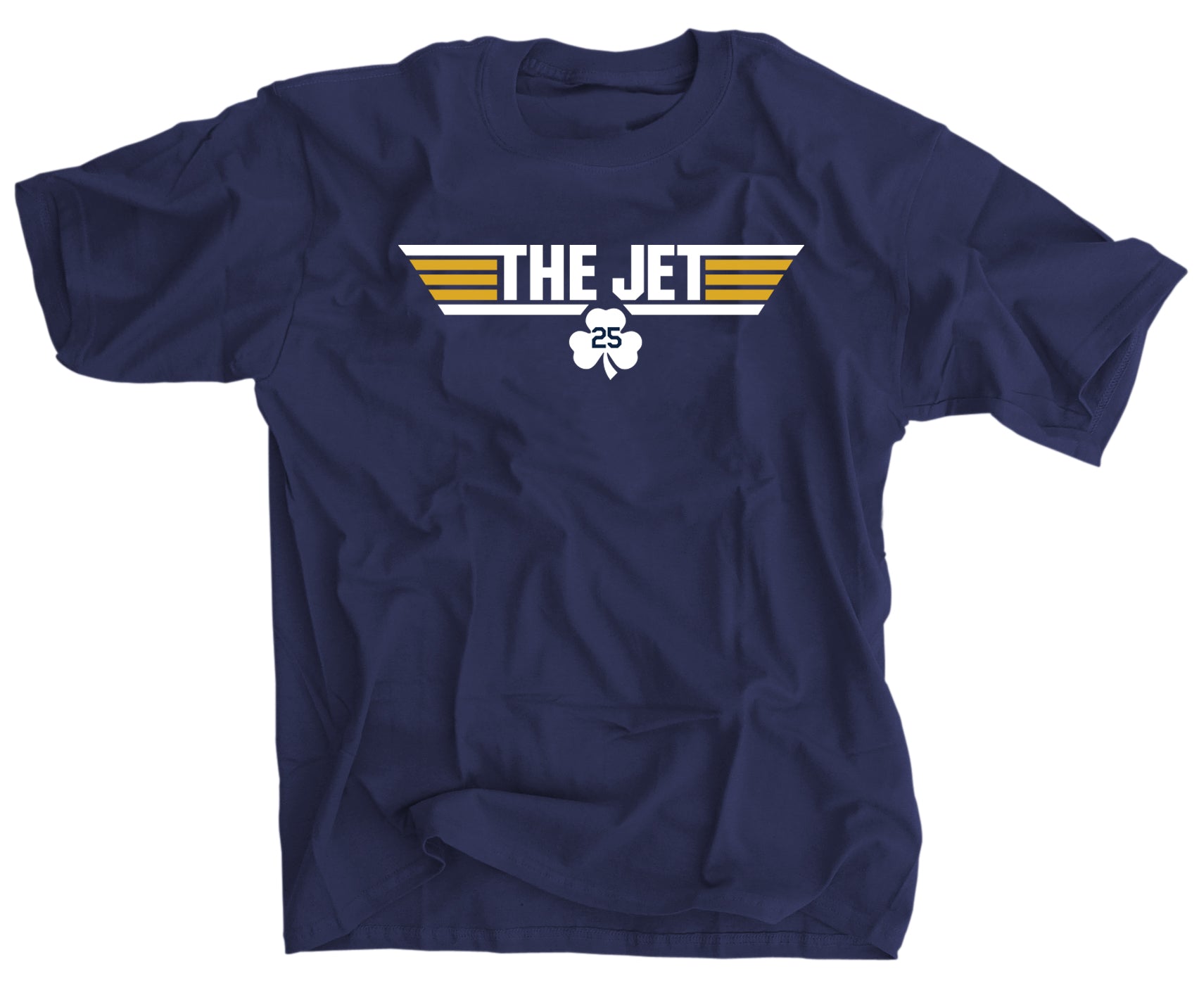 Stylish The Jet 25 Shamrock Shirt for Men - Comfortable Green Irish Apparel for St. Patrick's Day & Casual Wear