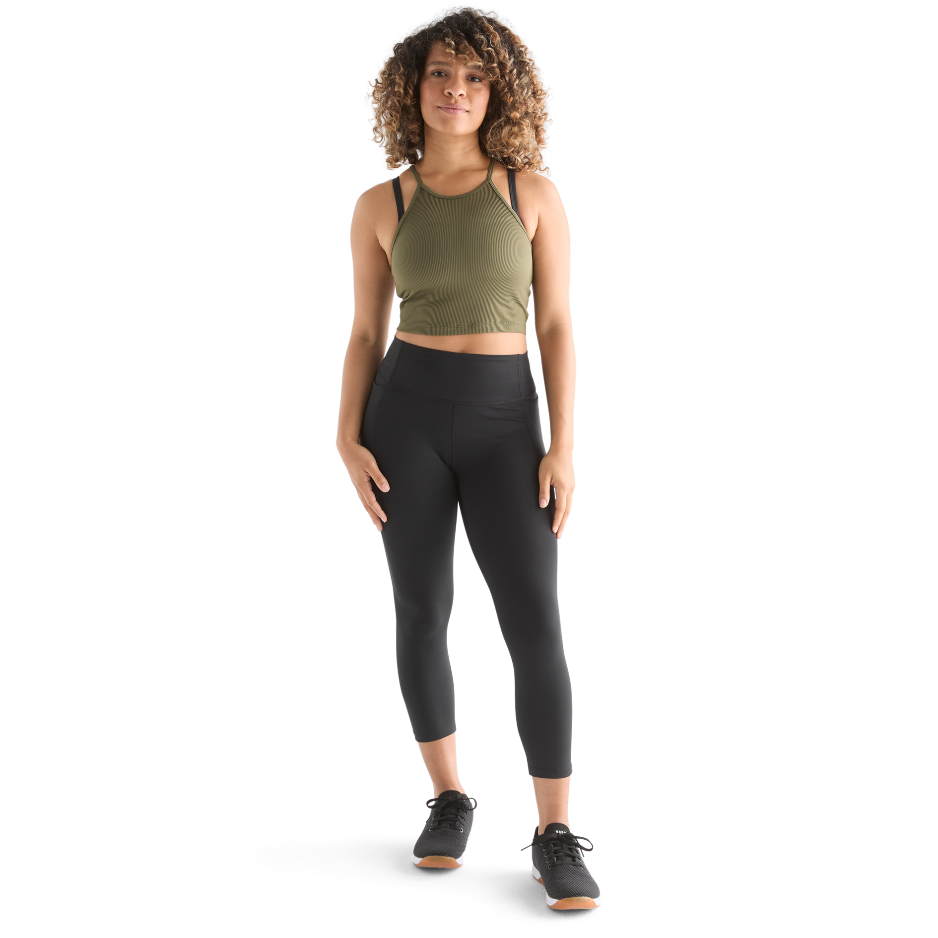 Women's Ribbed Halter Crop Tank Top - Sexy Sleeveless Summer T-Shirt for Women - Perfect for Beach, Gym, and Casual Outfits