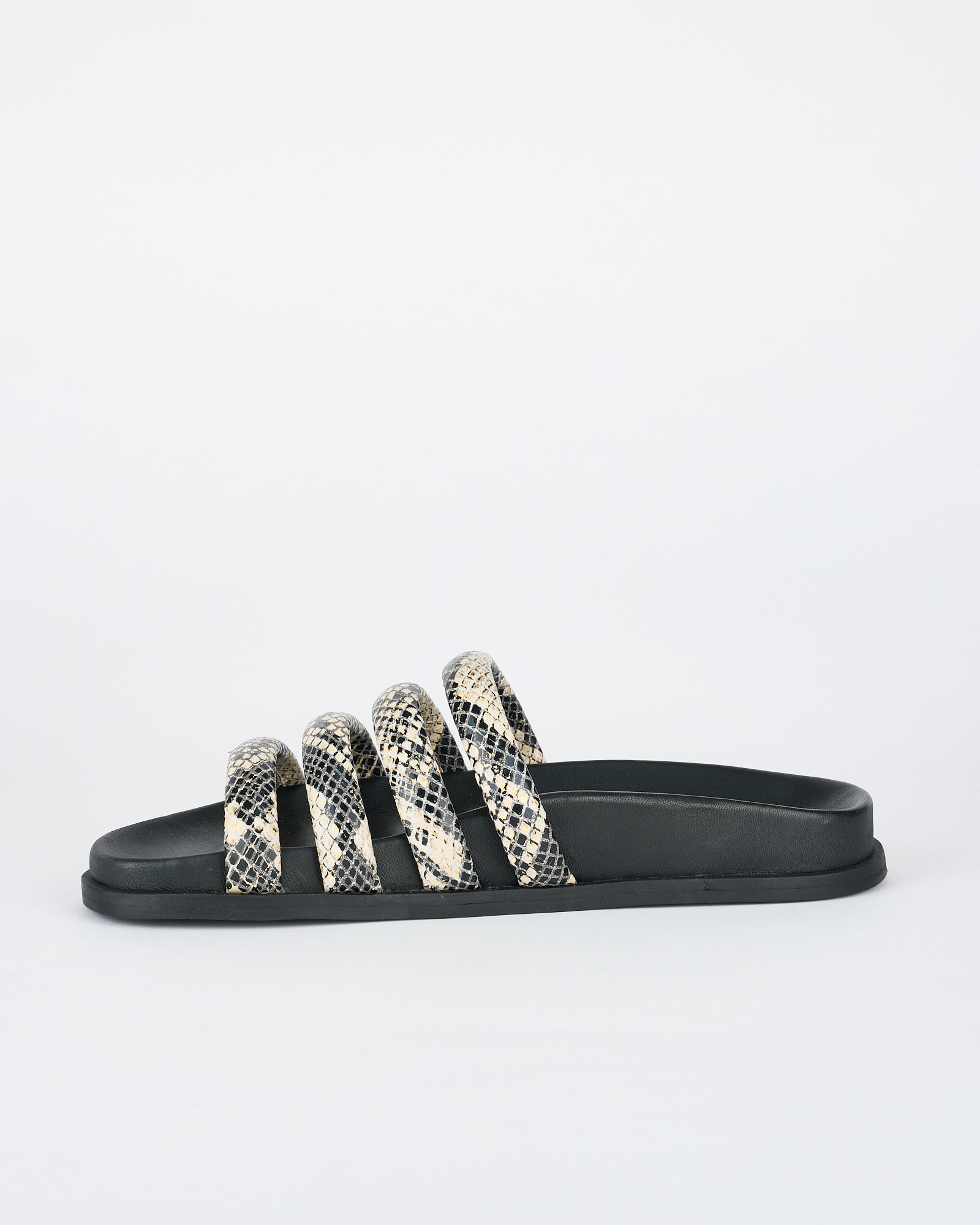 Premium Fanelli Genuine Python Leather Footbed - Comfortable & Stylish Insoles for Boots, Shoes & Sandals - Perfect for Work, Travel & Everyday Wear