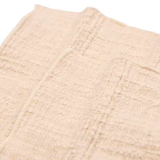 Eco-Friendly Woven Natural Dish Cloths Set of 2 - Reusable & Absorbent Kitchen Towels for Dish Drying, Cleaning & Counter Wiping
