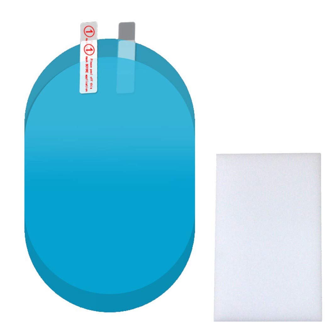 Waterproof Anti-Fog Car Windshield Film Mirror - High Light Protection, Washable & Reusable Car Exterior Accessory for Headlights & Fog Lights (One Size) - Perfect for Night Driving, Rainy Weather & Winter Conditions