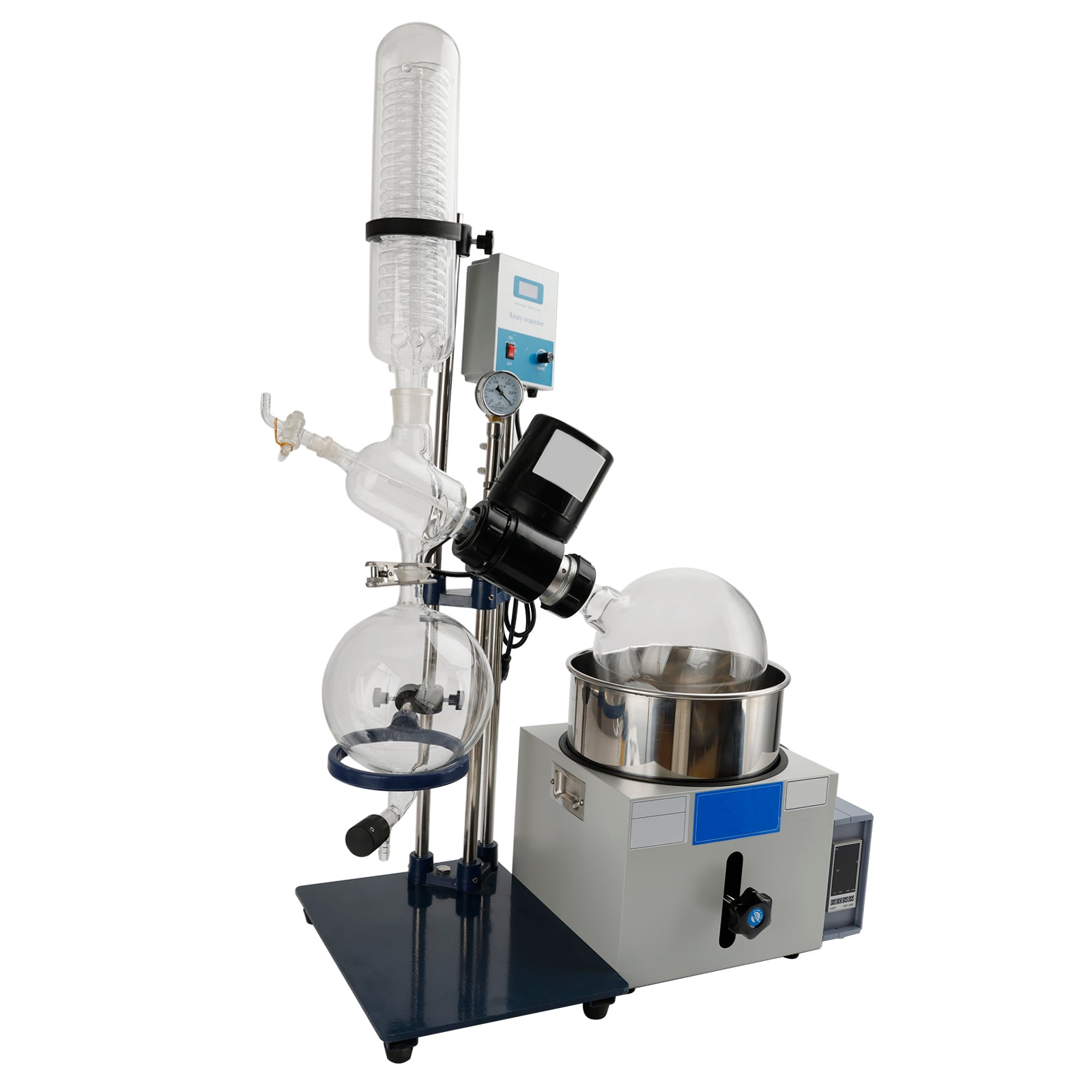 110V 5L Laboratory Rotary Evaporator | Rotovap for Essential Oil Extraction & Solvent Recovery | Perfect for Chemistry Labs & Cannabis Distillation
