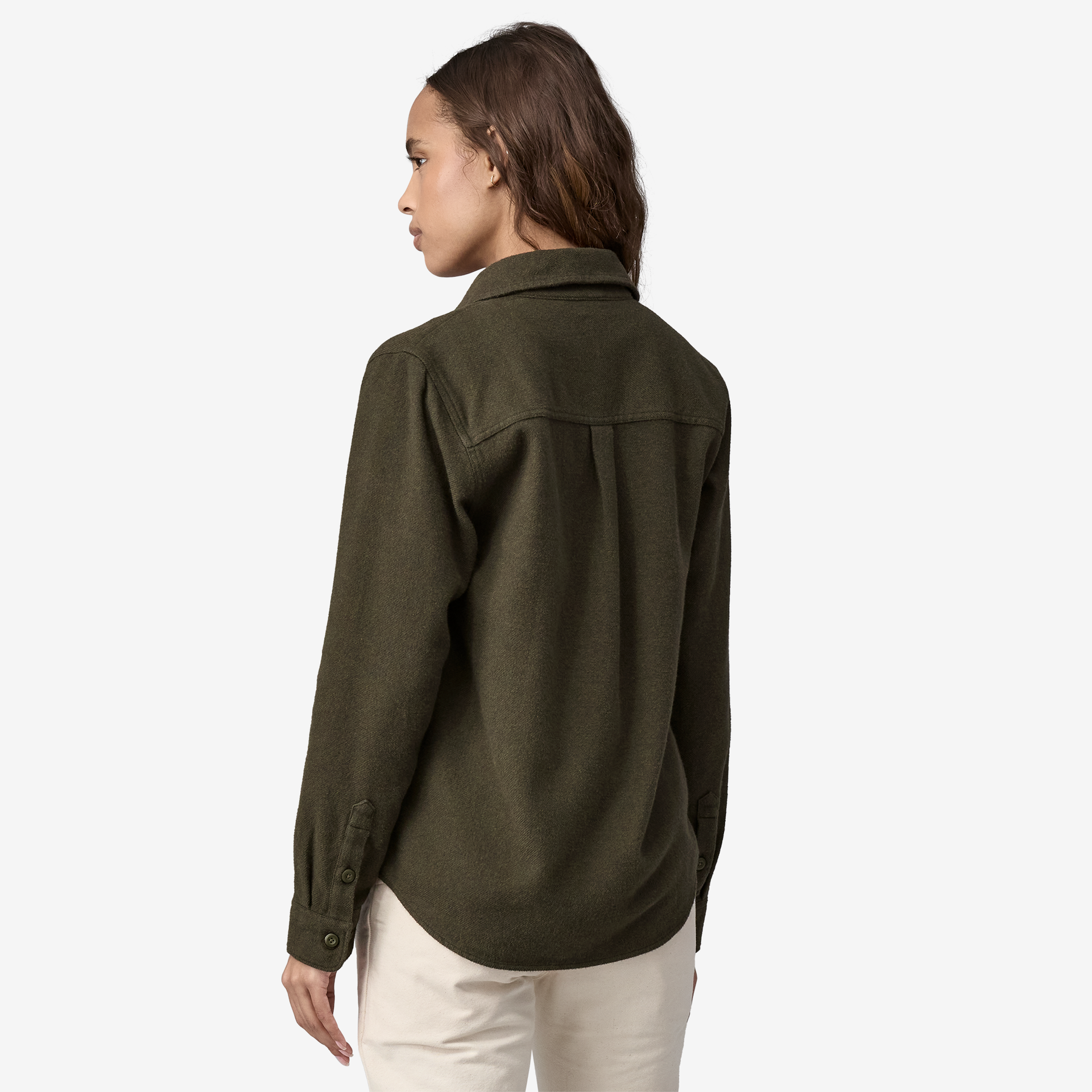 Women's Fjord Flannel Shirt - Soft Plaid Long Sleeve Button Down Shirt for Casual Wear, Outdoor Activities & Layering in Fall/Winter
