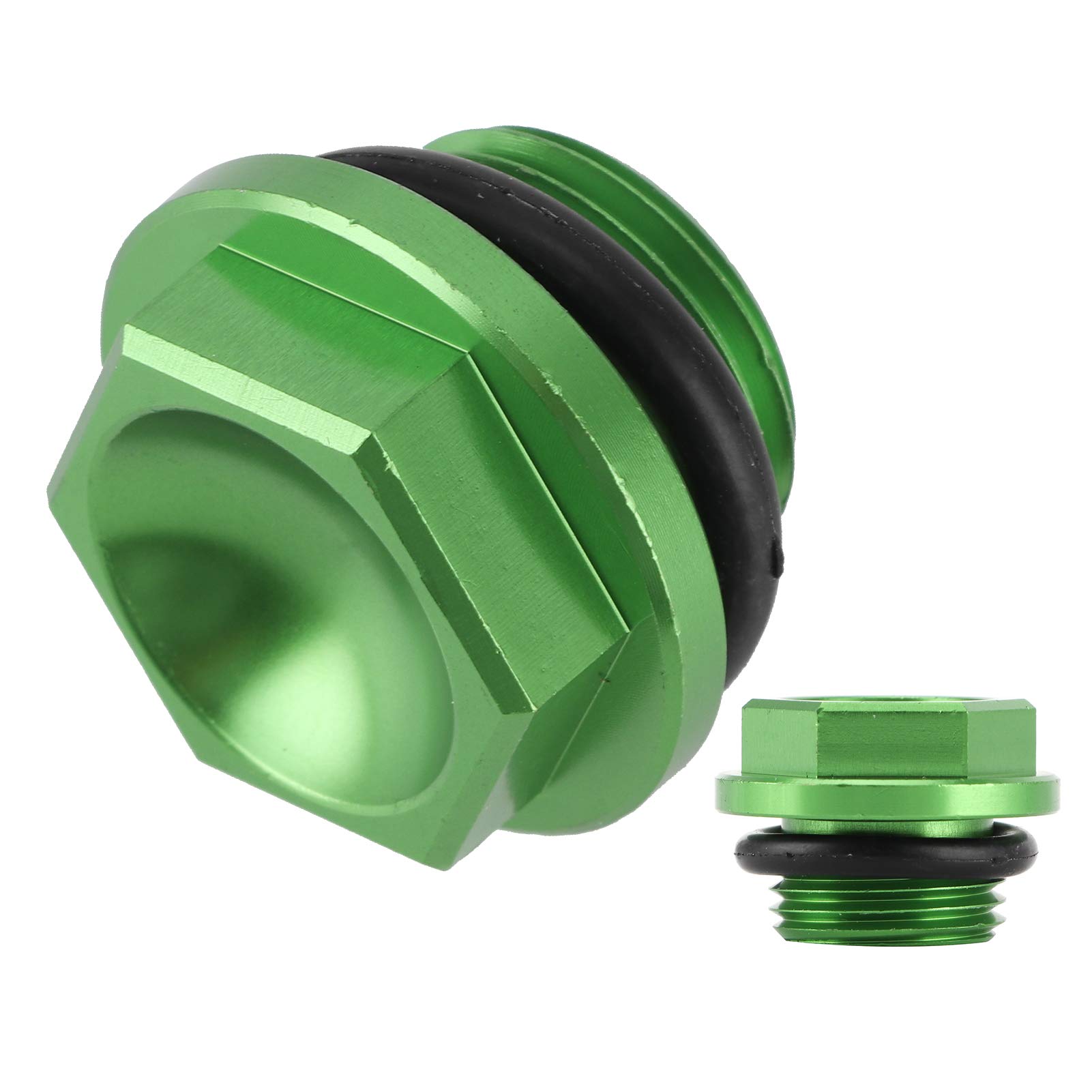 Motorcycle Oil Filler Screw Cover Compatible with Kawasaki KX250 KX250F KX450F KLX450R - Durable Engine Protection for Dirt Bikes & Off-Road Riding