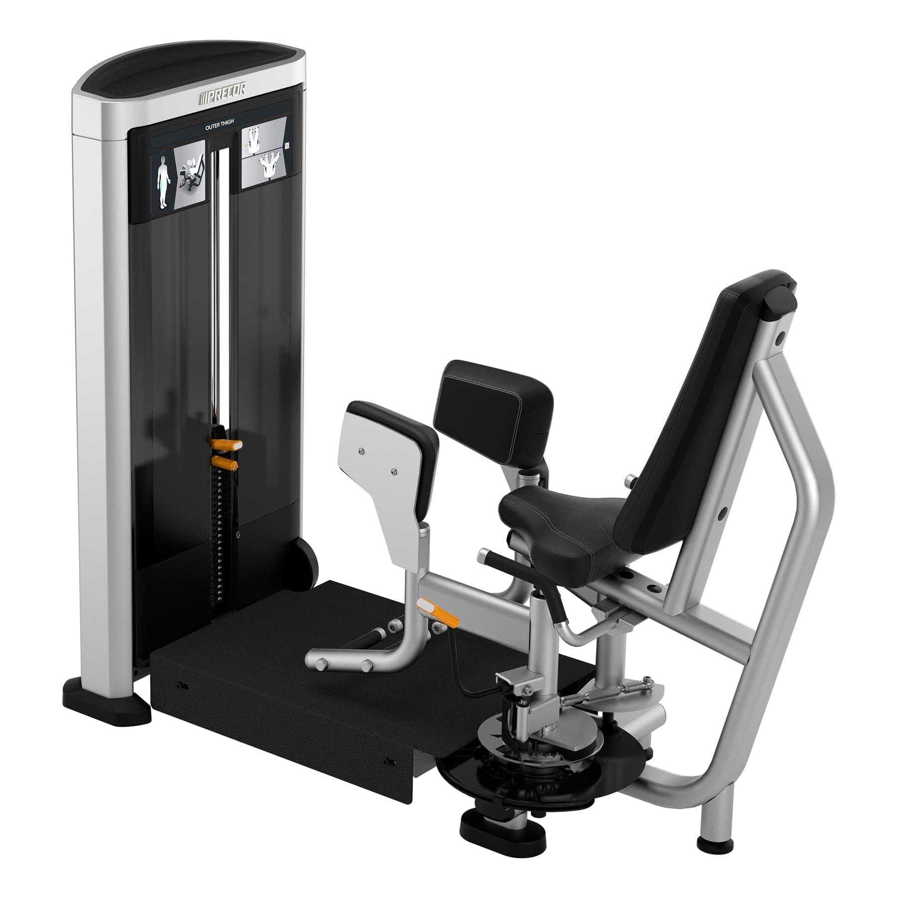 Precor Resolute Series Outer Thigh Machine (RSL0621) - Professional Gym Equipment for Home & Commercial Use - Perfect for Leg & Glute Workouts