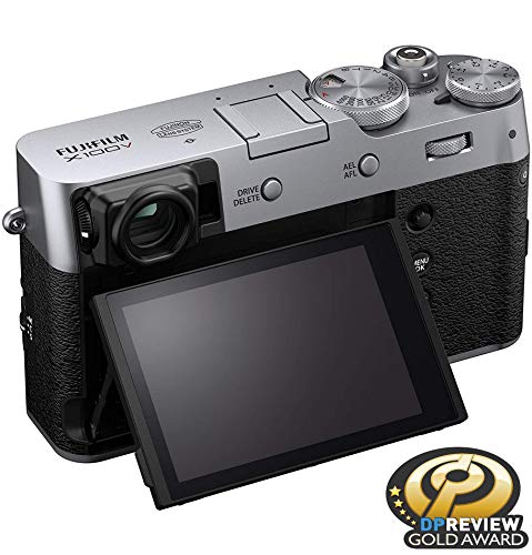 FUJIFILM X100V Digital Camera - 26.1MP APS-C Sensor, 23mm F2 Lens, 4K Video, Compact Travel & Street Photography Camera for Professionals & Enthusiasts | Perfect for Travel, Vlogging & Everyday Photography