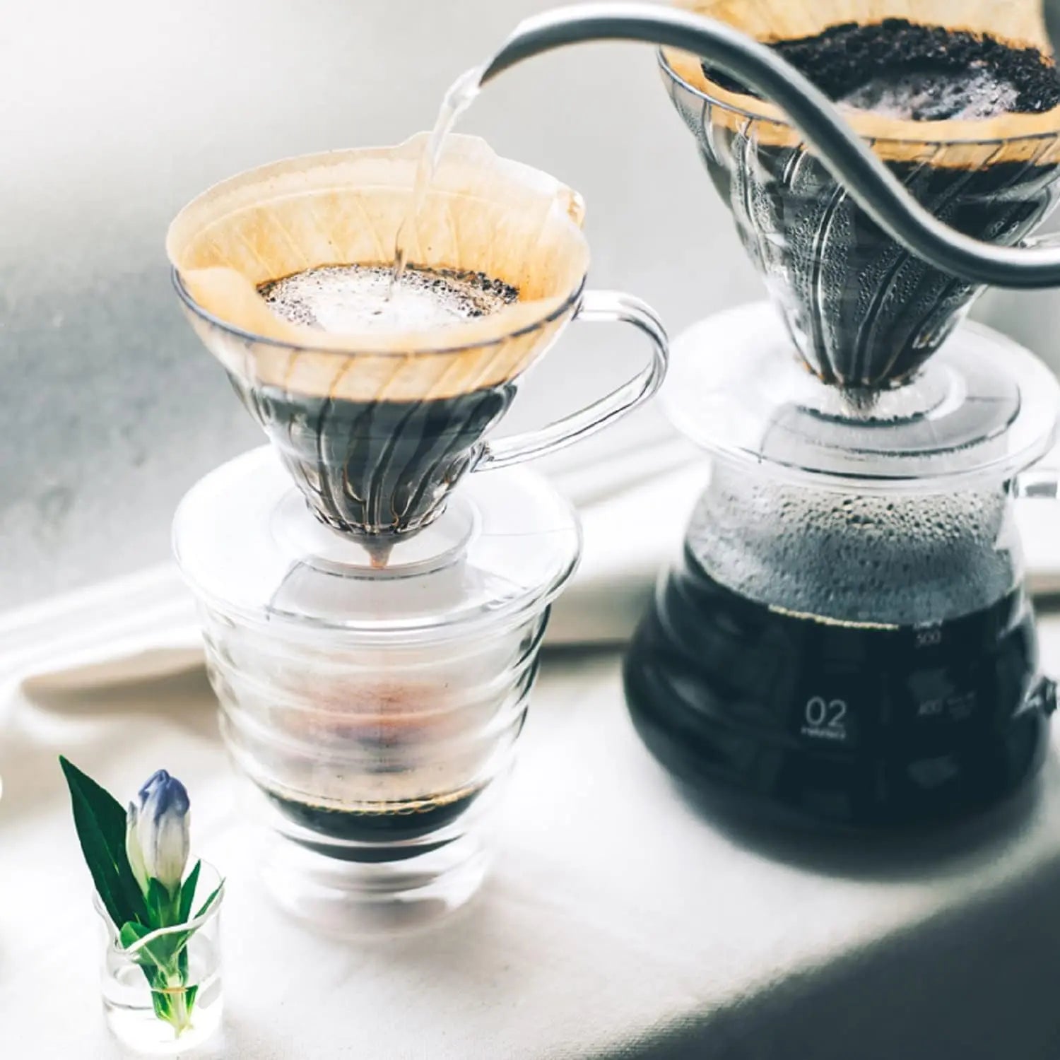 Hario V60 AS Resin Coffee Dripper - Pour Over Coffee Maker for Home & Office Brewing - Perfect for Specialty Coffee Lovers & Baristas