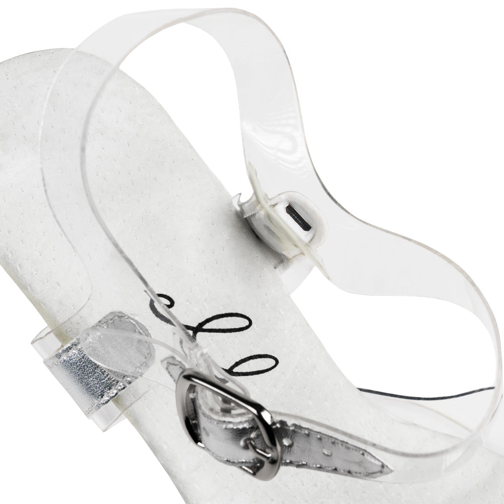 Ellie Shoes Brook 7 Light Up Stiletto Platform Sandals for Women - Glow in The Dark High Heels for Night Parties, Club Wear & Special Occasions