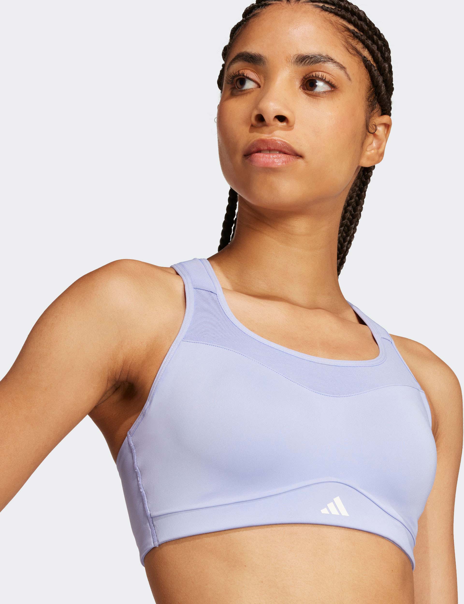 TLRD Impact Training High Support Sports Bra - Blue Spark | Workout, Running, Yoga & Gym for Women