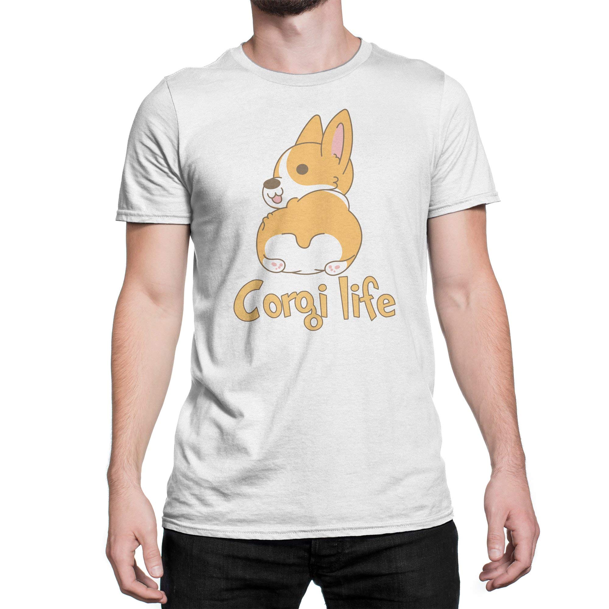 Corgi Lover T-Shirt - Welsh Corgi Graphic Tee for Men & Women - Perfect for Dog Lovers, Pet Owners & Corgi Enthusiasts