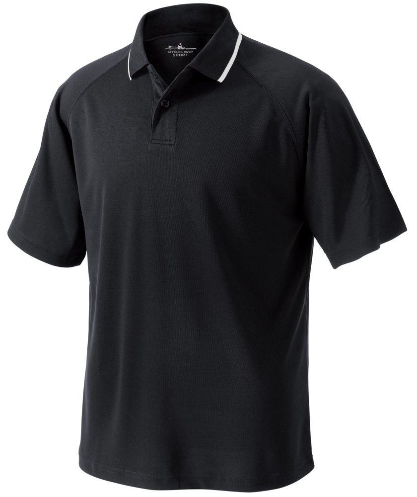 Charles River Apparel Men's Classic Wicking Polo Shirt - Moisture-Wicking, Breathable & Comfortable for Golf, Business Casual & Outdoor Activities