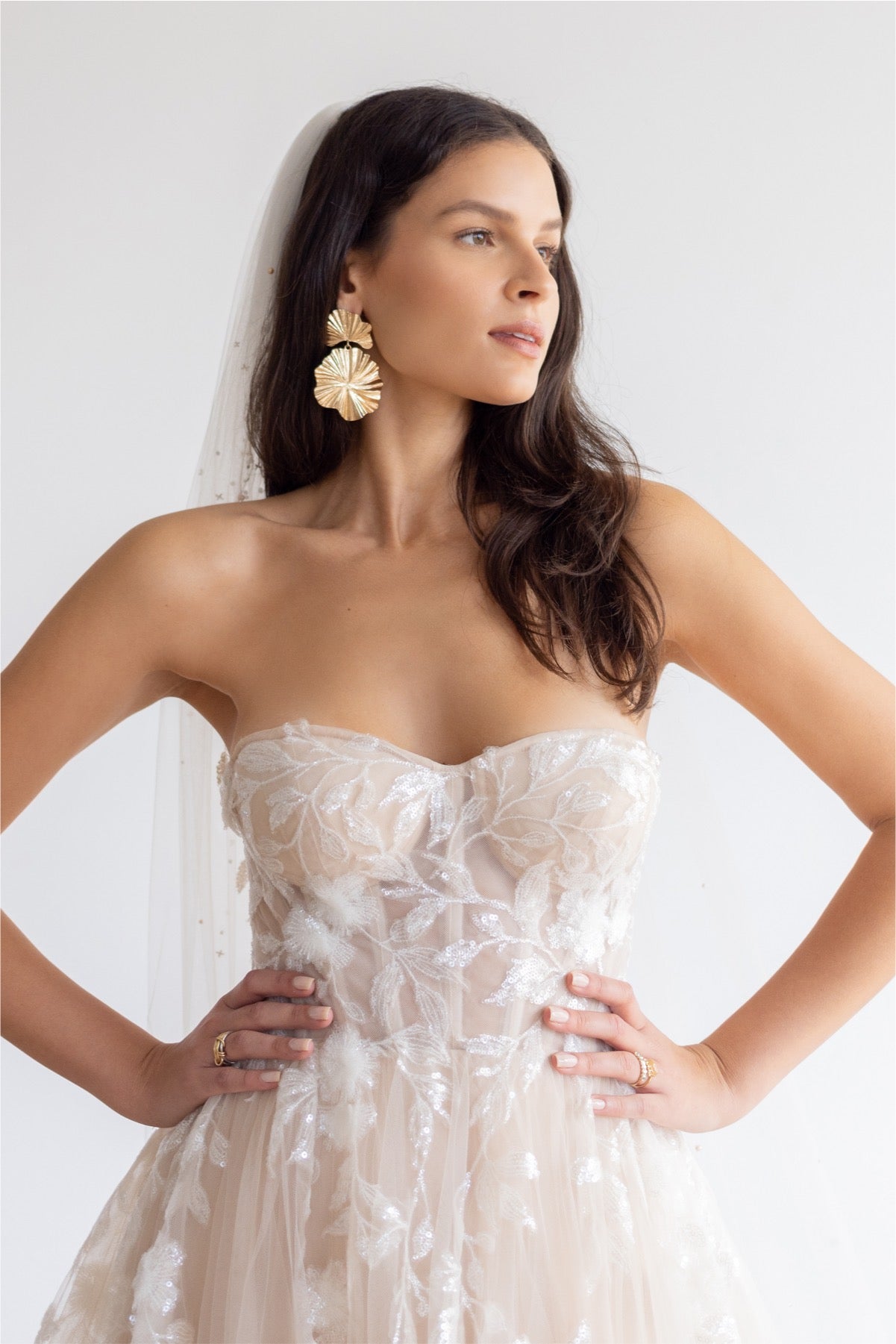 Wtoo Austin Gown - Elegant Wedding Dress with Lace Details | Perfect for Bridal Ceremonies, Formal Events & Special Occasions