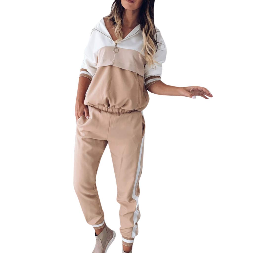 Women's Plus Size Sleeve Sweatshirt & Pant Suit Set - Casual Sportswear for Special Occasions (3X) - Perfect for Workouts, Lounging & Casual Outings