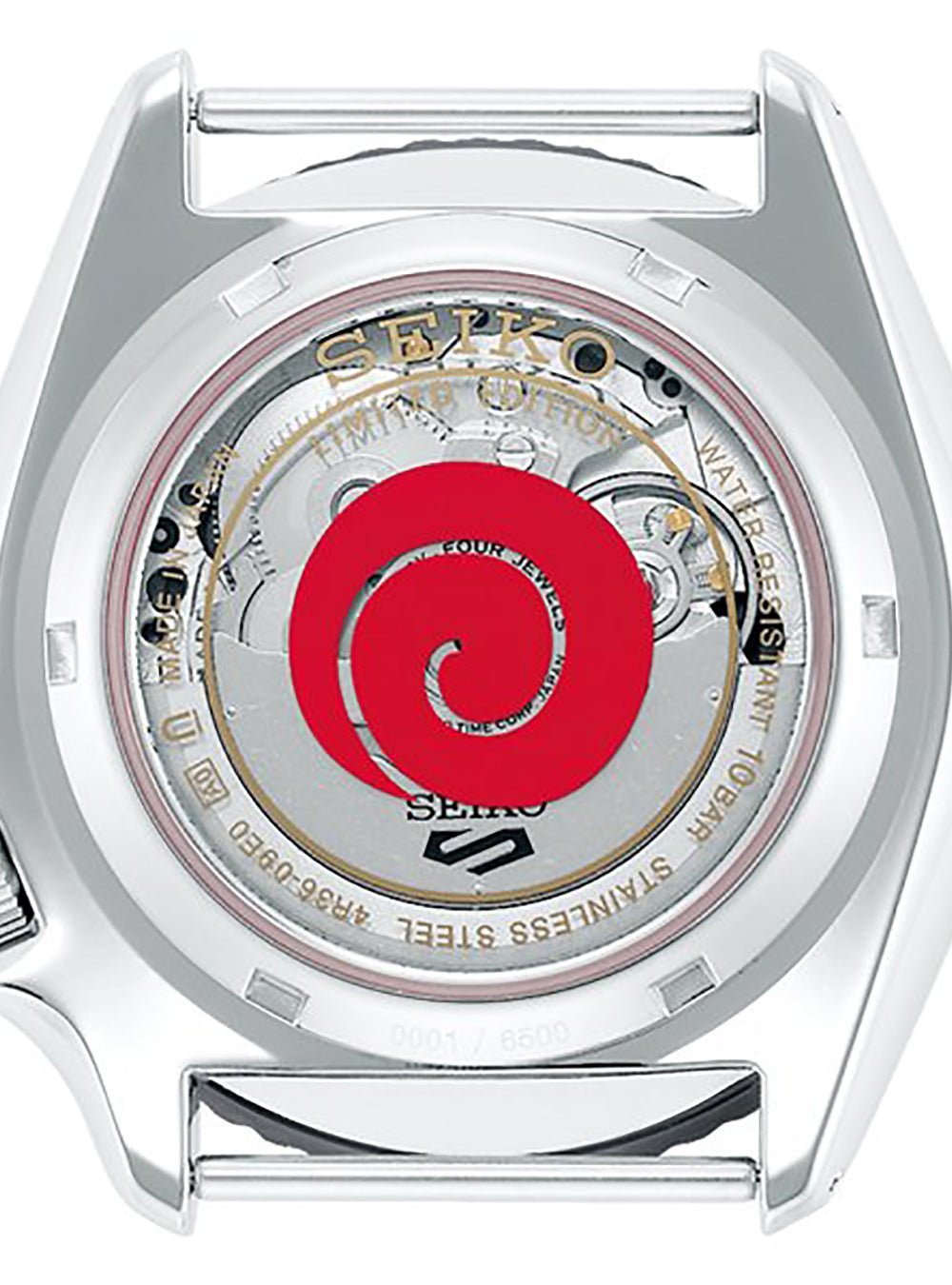 SEIKO 5 Sports Naruto & Boruto Limited Edition Automatic Watch - Boruto Uzumaki Model SBSA087 - Made in Japan JDM - Perfect for Anime Fans & Collectors