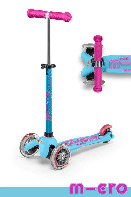 Micro Kickboard Micro Mini Deluxe Scooter - 3 Wheel Kick Scooter for Kids Ages 2-5 | Adjustable Handlebar, Lightweight & Durable | Perfect for Outdoor Play, Park Rides & Neighborhood Fun