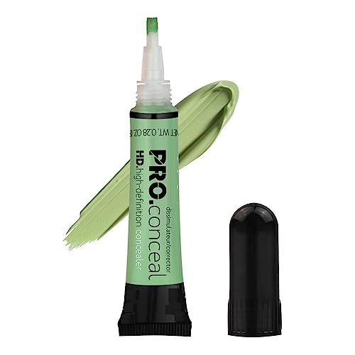 Best Green Color Corrector Concealer for Fine Lines & Wrinkles - Dark Circle Coverage, Natural Finish - Perfect for Mature Skin & Everyday Makeup Routine